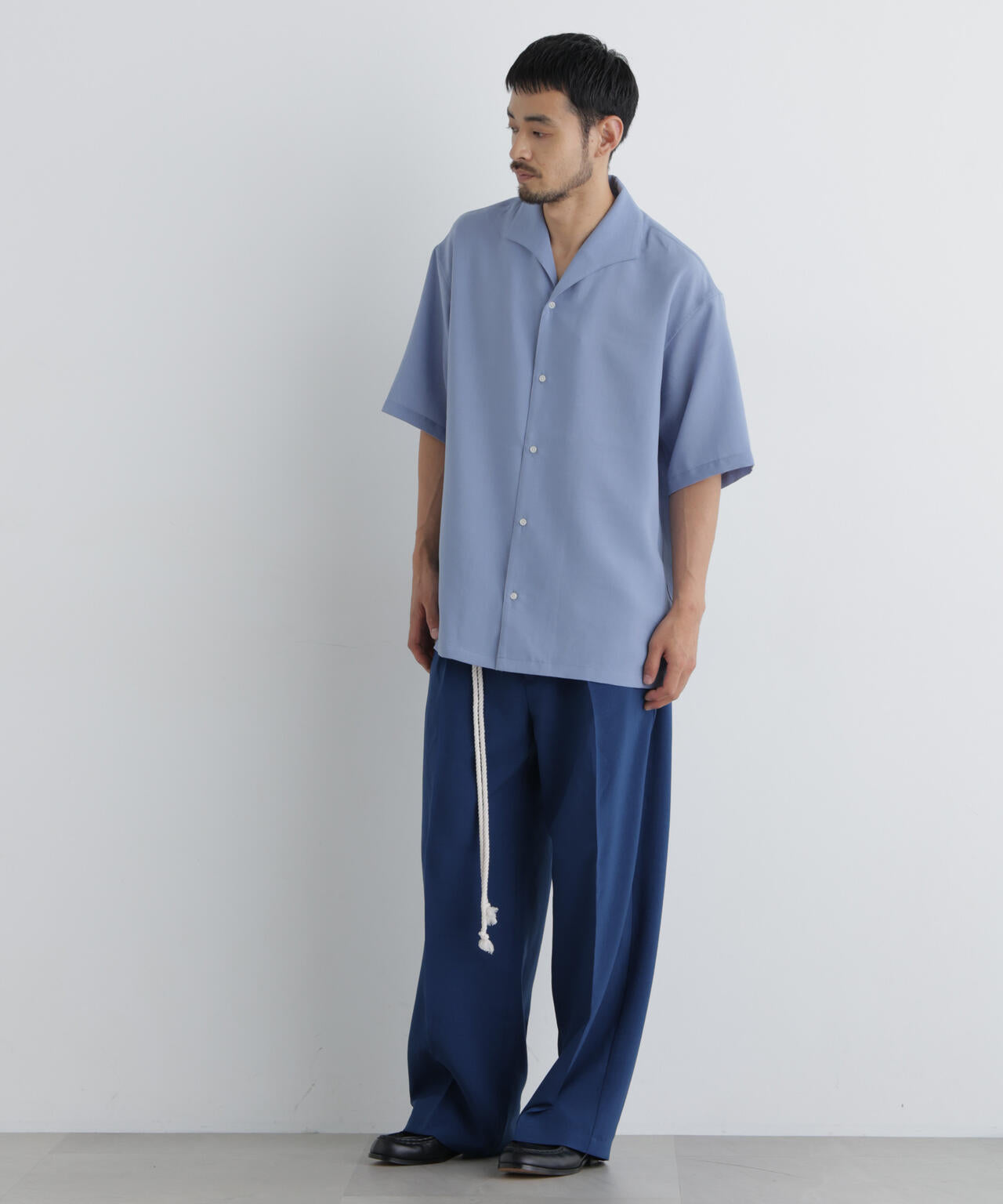 「メランジドライ」ワイドスラックス(セットアップ可) 6686127217