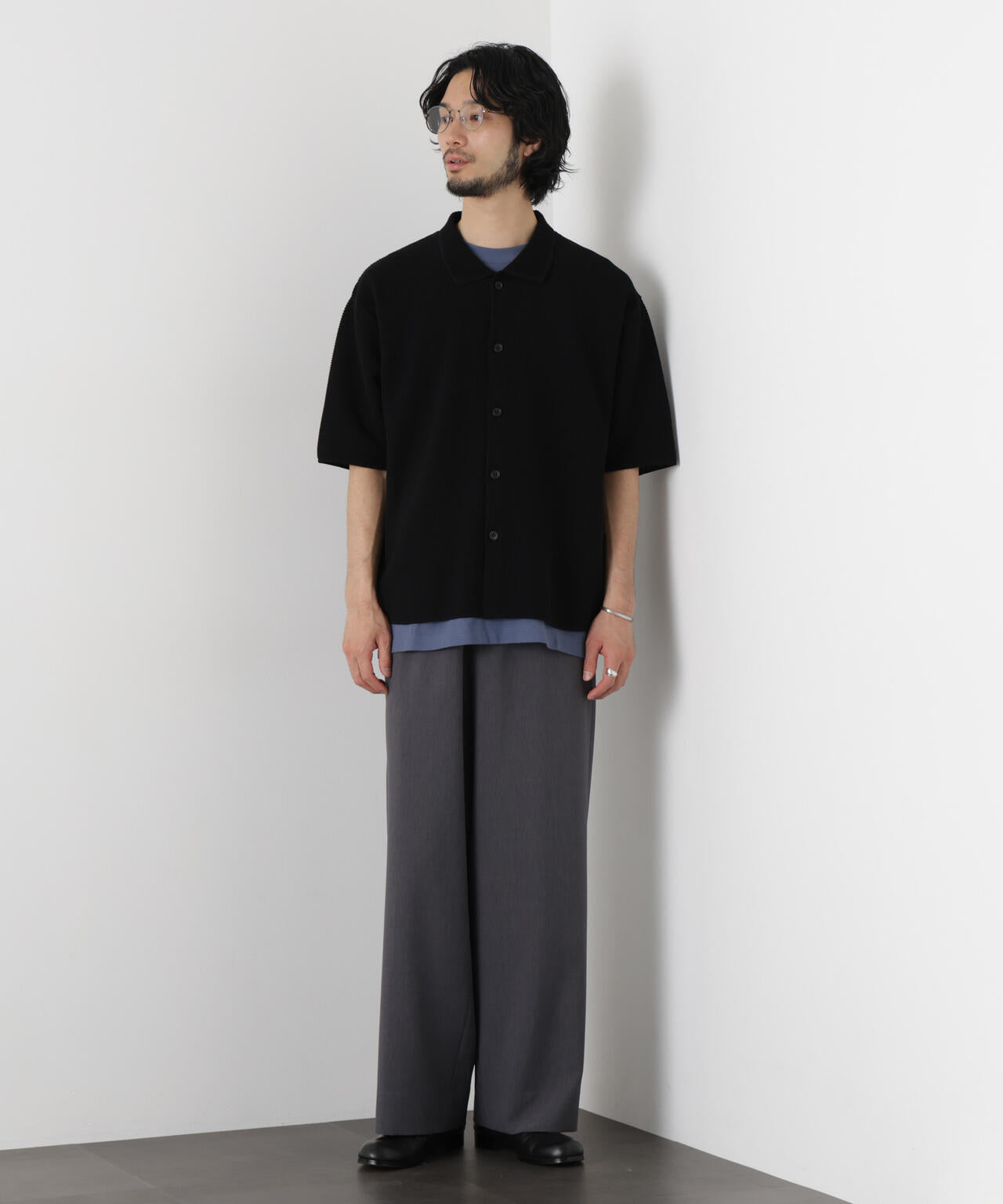 「OtoNANO」大人のワイドパンツ Reflax(R) ECOウエザークロスパンツ 6686127222
