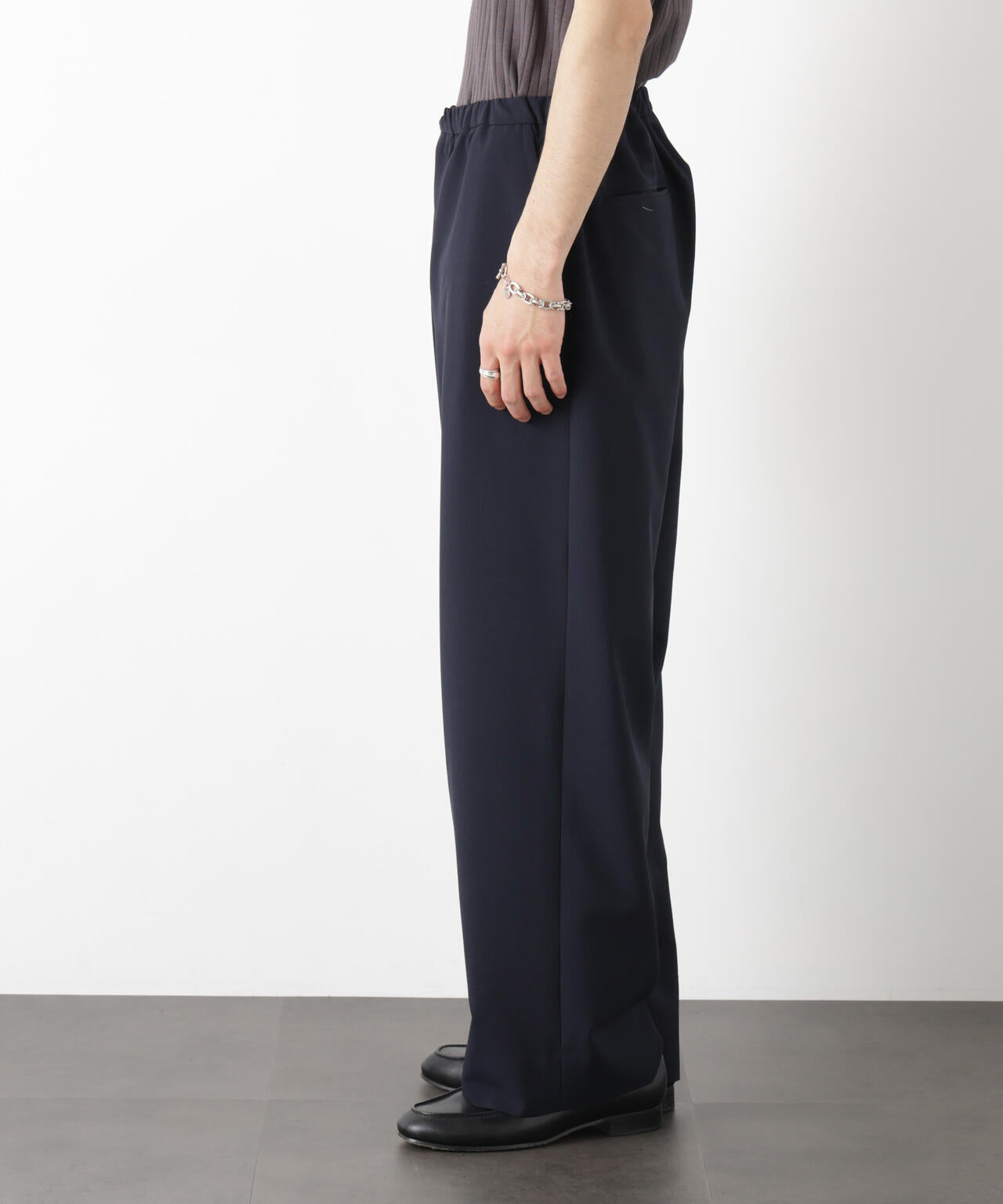 「OtoNANO」大人のワイドパンツ Reflax(R) ECOウエザークロスパンツ 6686127222