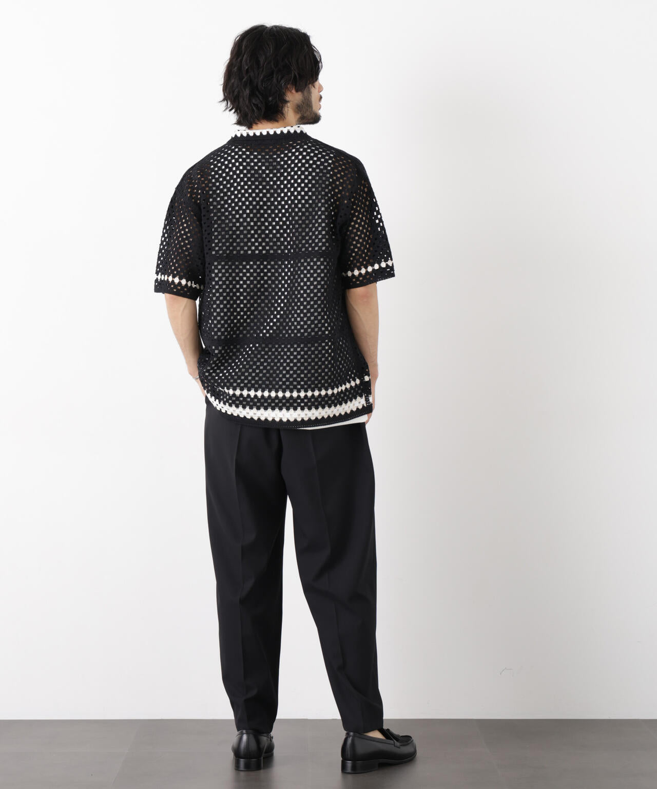 「OtoNANO」 大人のワイドパンツ Reflax(R) ドライオックス/吸水速乾(セットアップ可) 6686127233