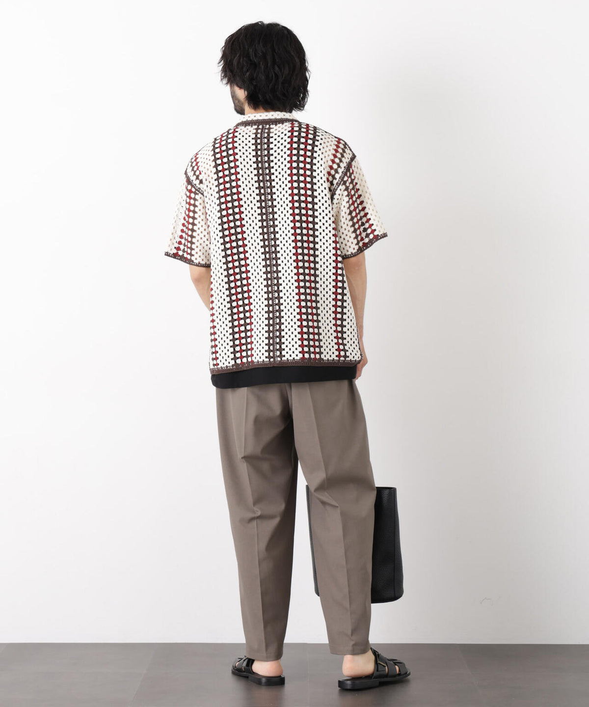 「OtoNANO」 大人のワイドパンツ Reflax(R) ドライオックス/吸水速乾(セットアップ可) 6686127233