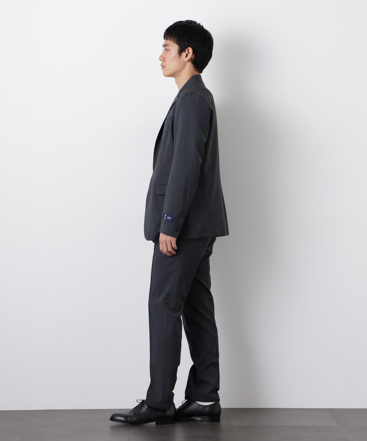 「DamerinoSelect」JAPANfabricウールストレッチパンツ(セットアップ可) 6686129201