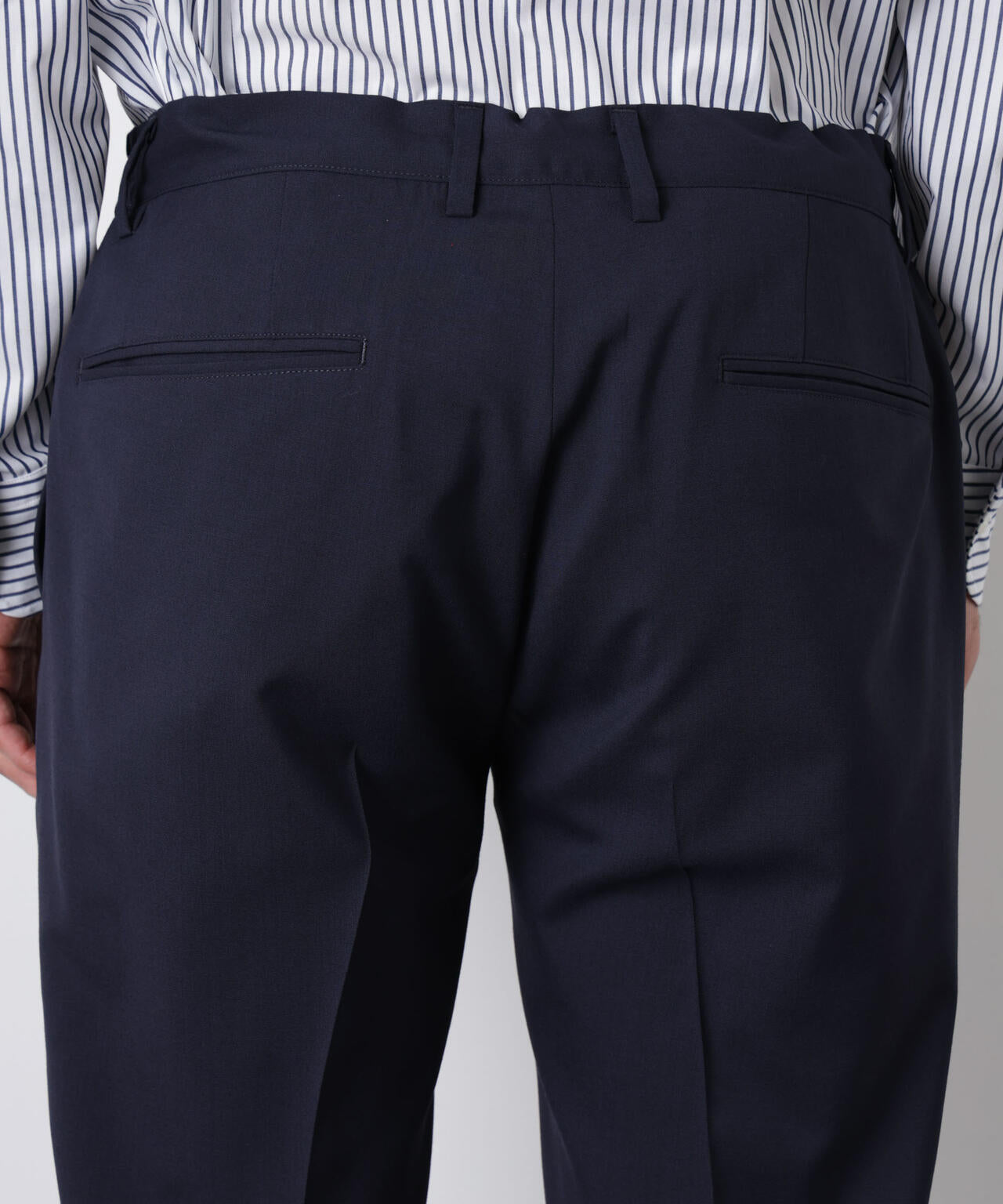 「DamerinoSelect」JAPANfabricウールストレッチパンツ(セットアップ可) 6686129201