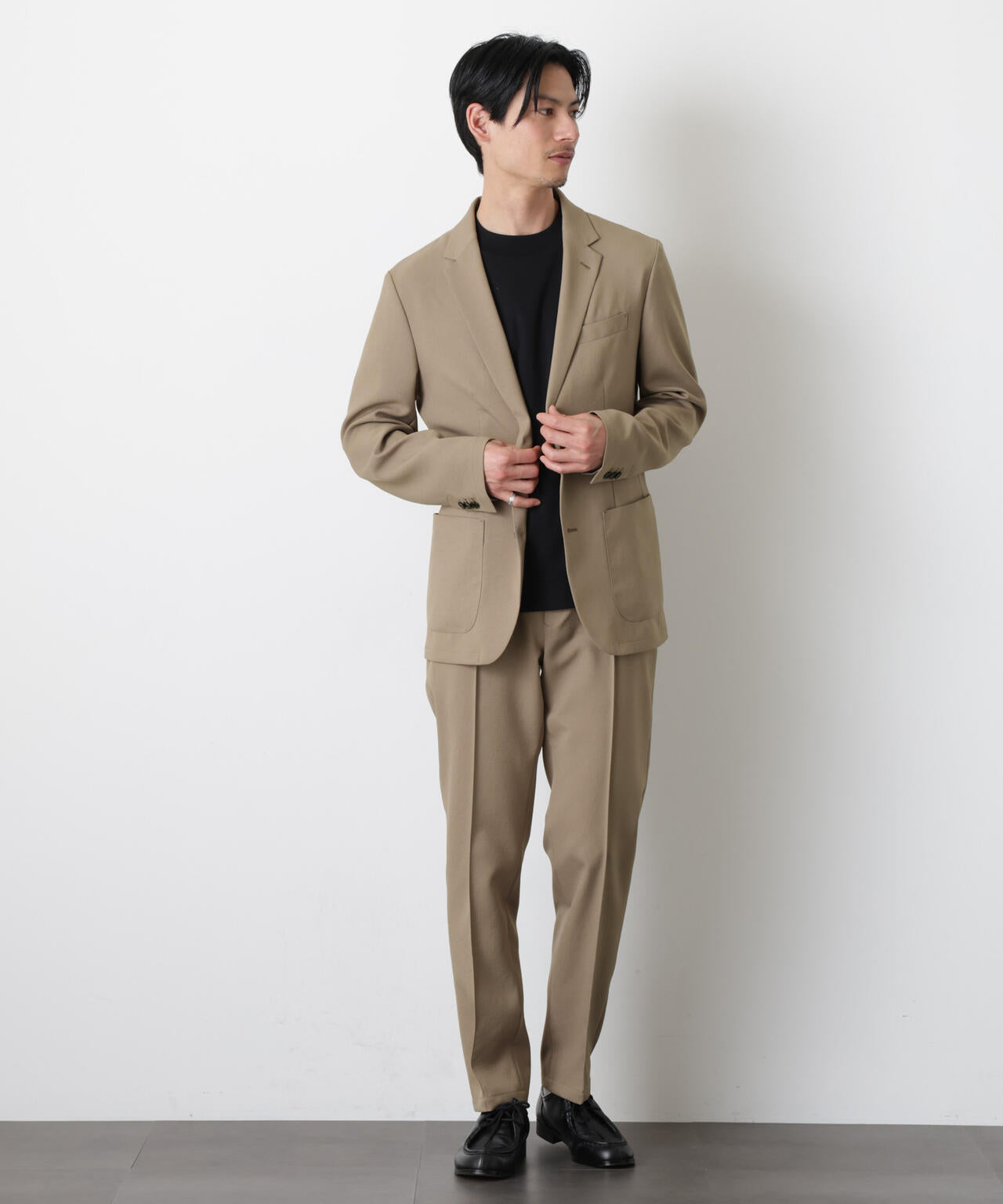 「DamerinoSelect」ダントツオチール防汚テックストレッチパンツ(セットアップ可) 6686129204