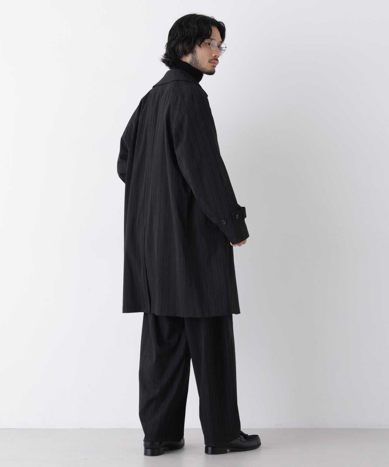 「DELEGANT」 ダブルブレストコート 6686211208