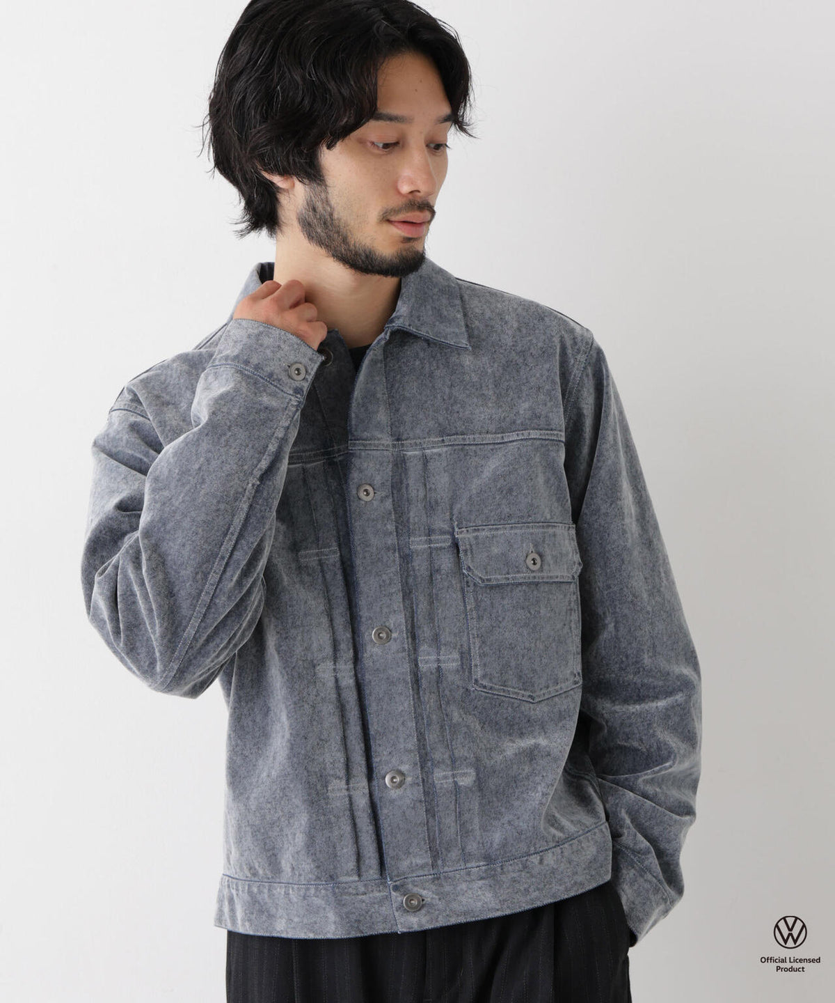 フォルクスワーゲン フロッキーデニムブルゾン 6686212212