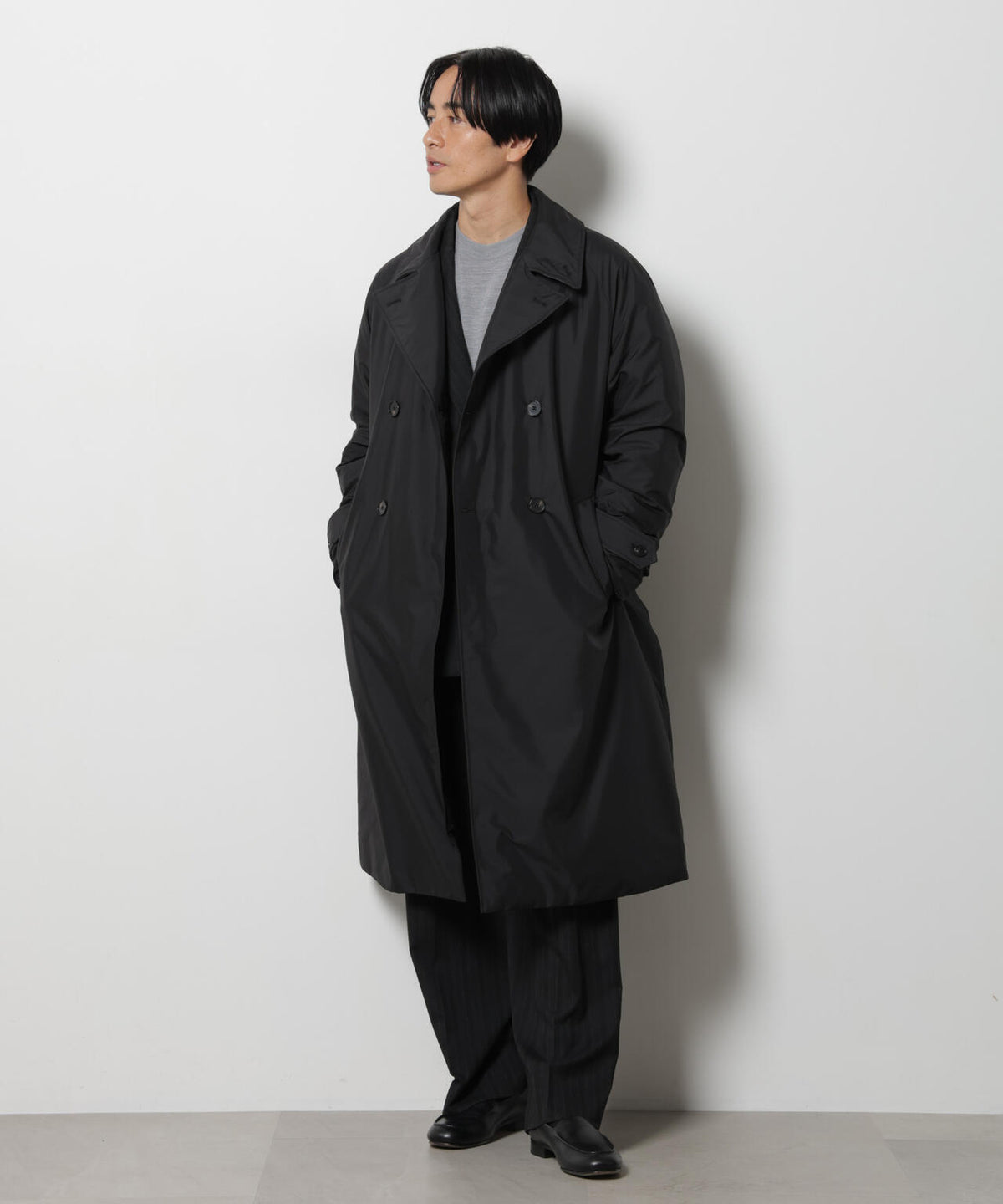「ASSEMBLANC」 「西川ダウン(R)」 トレンチコート 6686214212