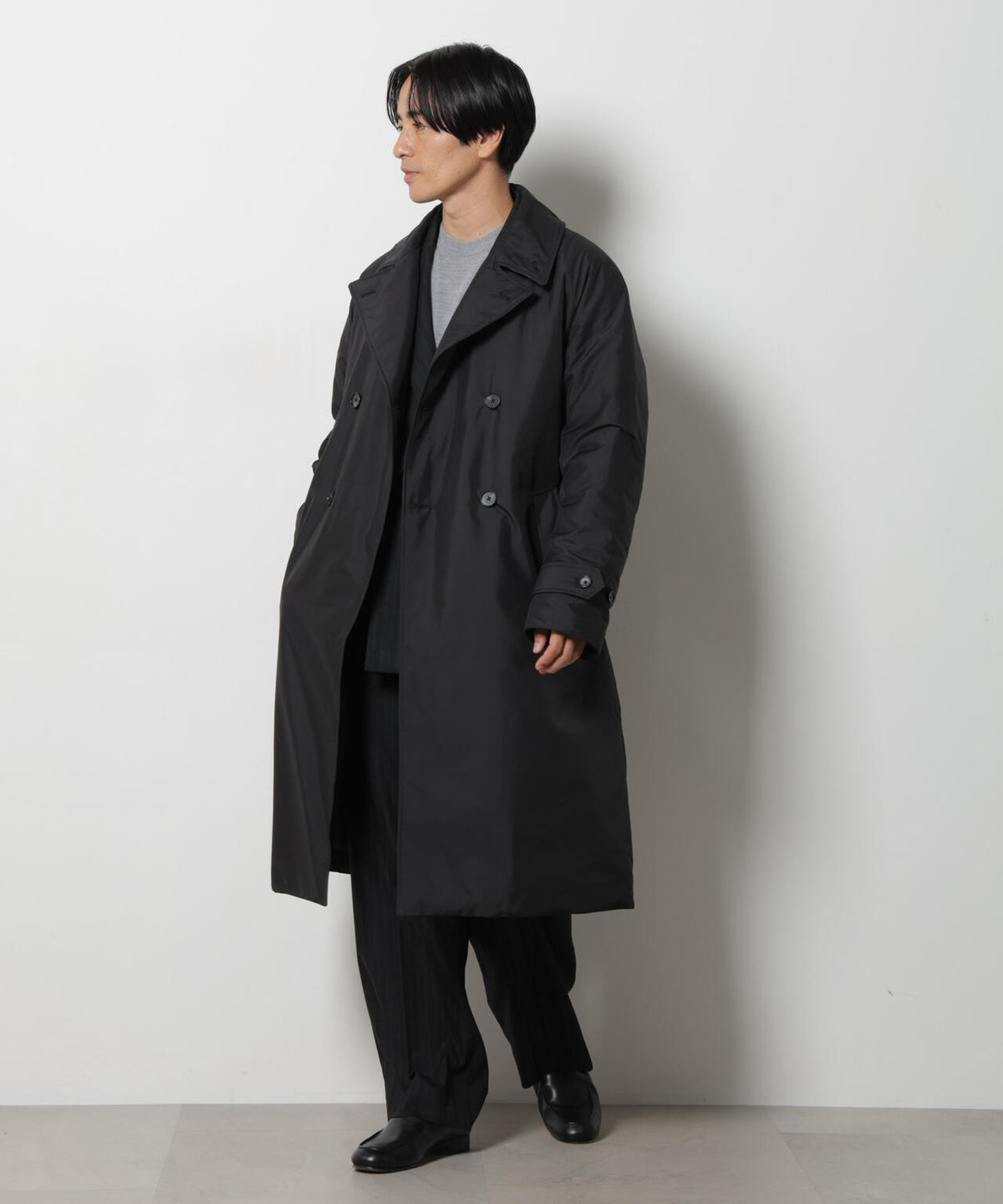 「ASSEMBLANC」 「西川ダウン(R)」 トレンチコート 6686214212