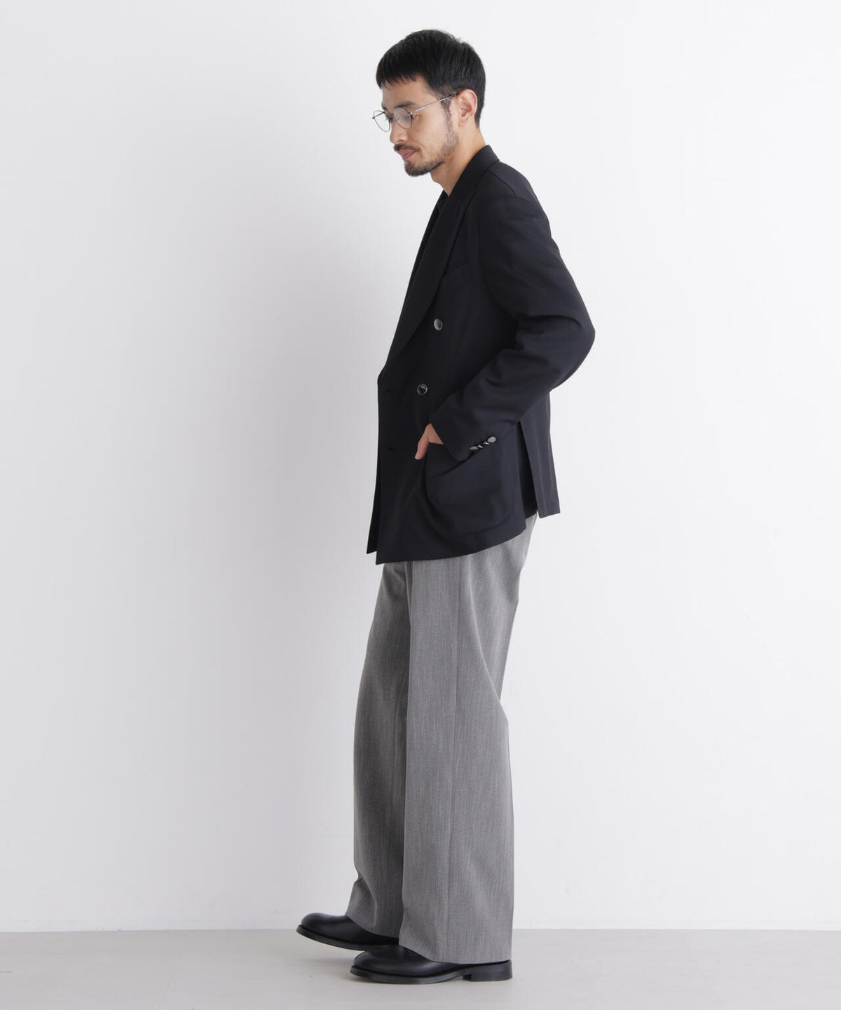 「DamerinoJacket」TWオールシーズンドビーダブルブレストブレザー 6686216203