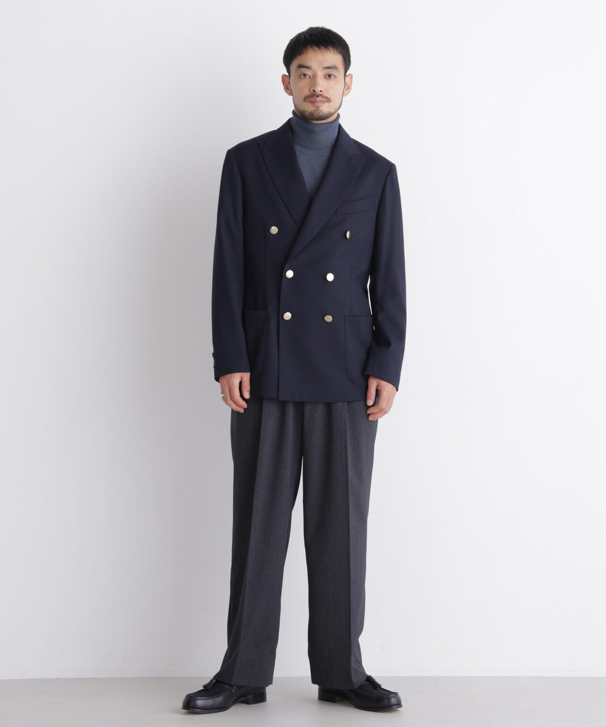 「DamerinoJacket」TWオールシーズンドビーダブルブレストブレザー 6686216203