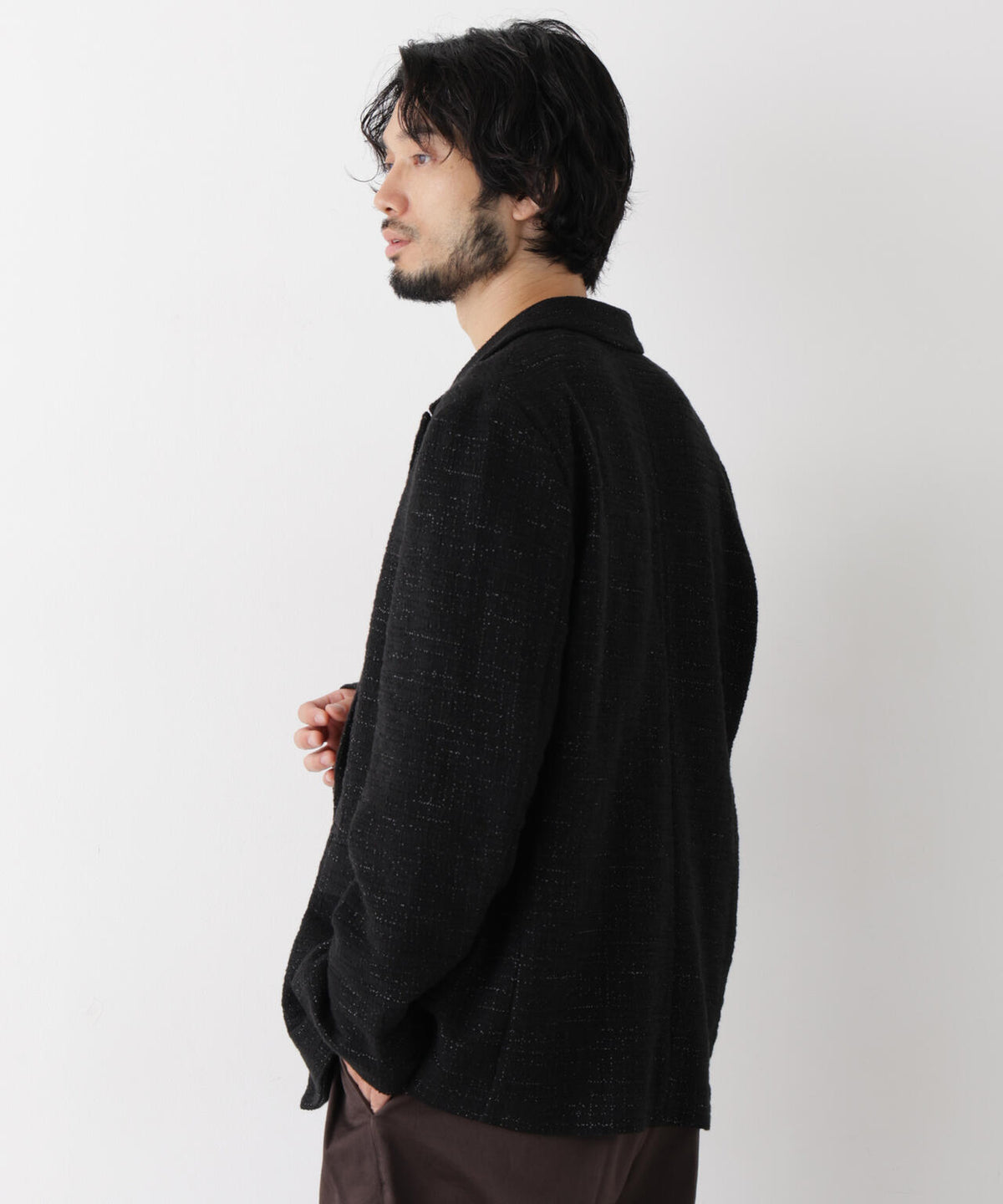 「Damerino Jacket」ネップツィードジャージー 6686216207