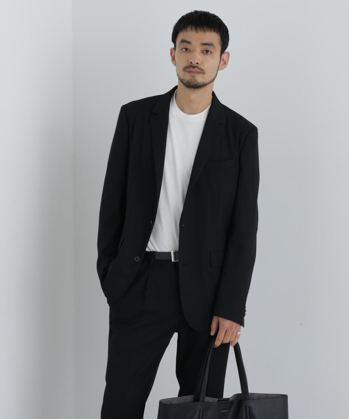 【大人気セットアップ】「Damerino」 T/Rスラブストレッチセットアップ/WASHABLE 6686218202