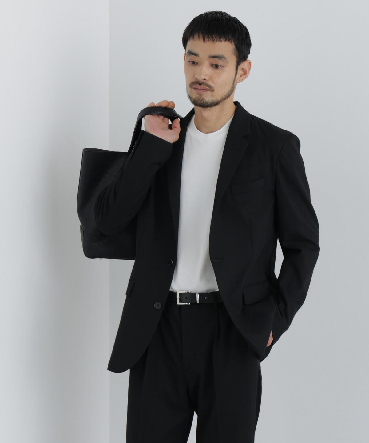 【大人気セットアップ】「Damerino」 T/Rスラブストレッチセットアップ/WASHABLE 6686218202