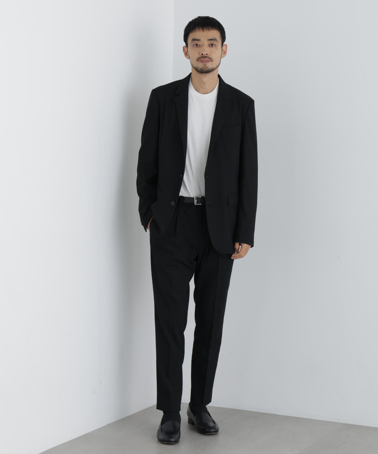 【大人気セットアップ】「Damerino」 T/Rスラブストレッチセットアップ/WASHABLE 6686218202
