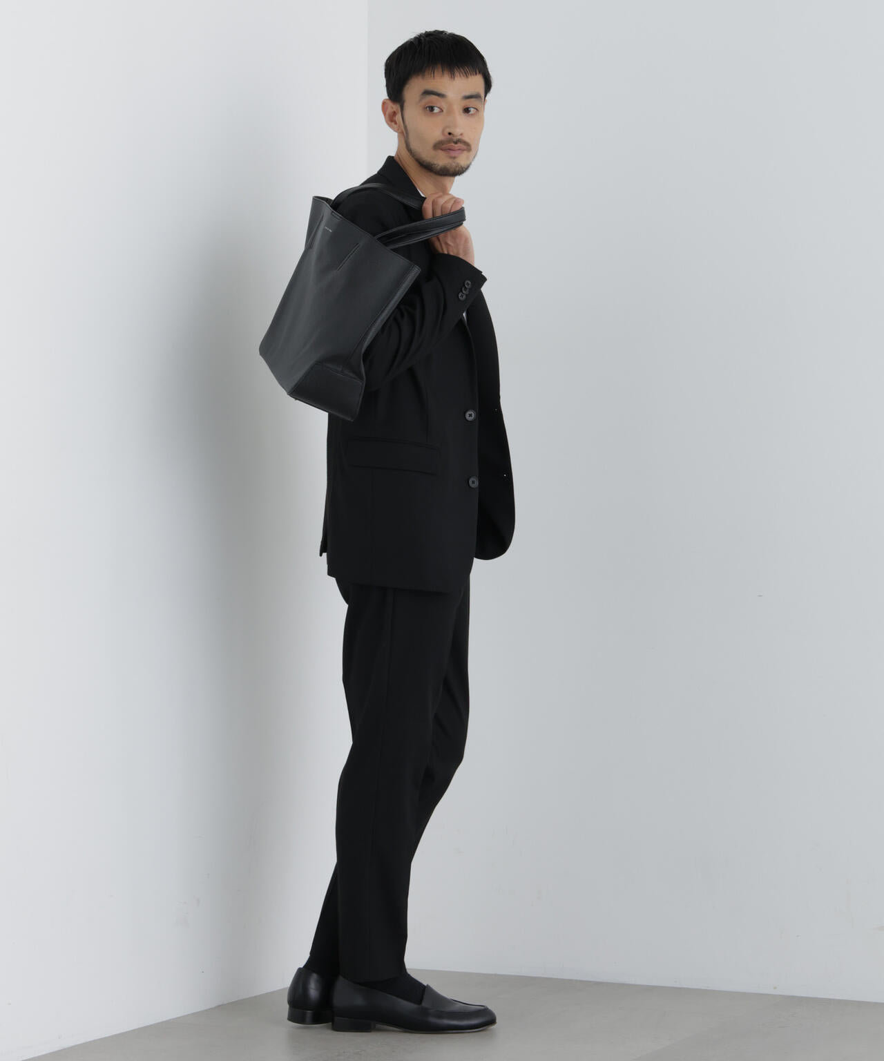 【大人気セットアップ】「Damerino」 T/Rスラブストレッチセットアップ/WASHABLE 6686218202