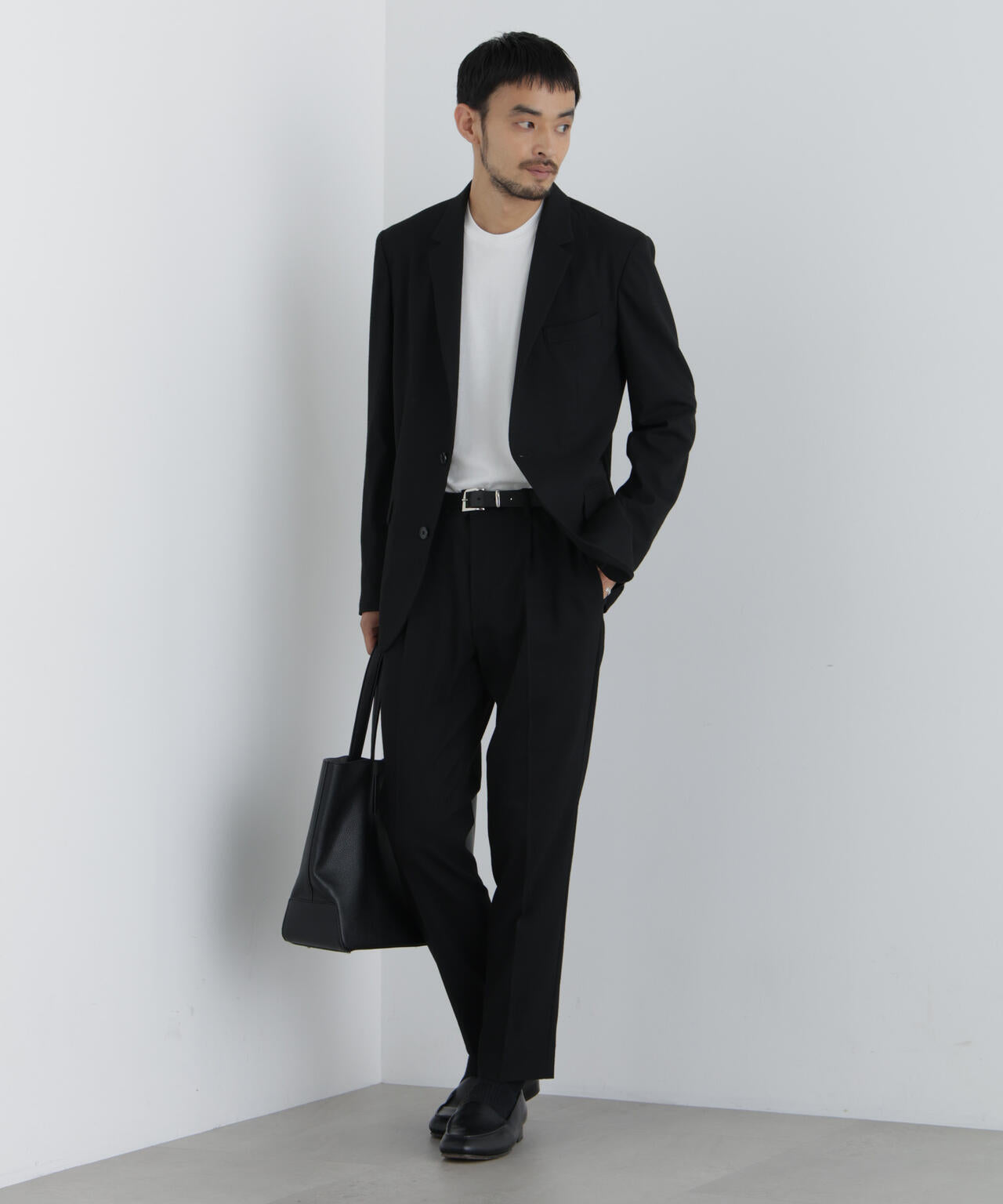 【大人気セットアップ】「Damerino」 T/Rスラブストレッチセットアップ/WASHABLE 6686218202