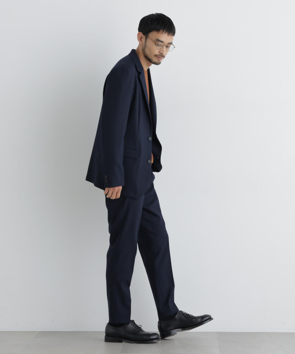 【大人気セットアップ】「Damerino」 T/Rスラブストレッチセットアップ/WASHABLE 6686218202