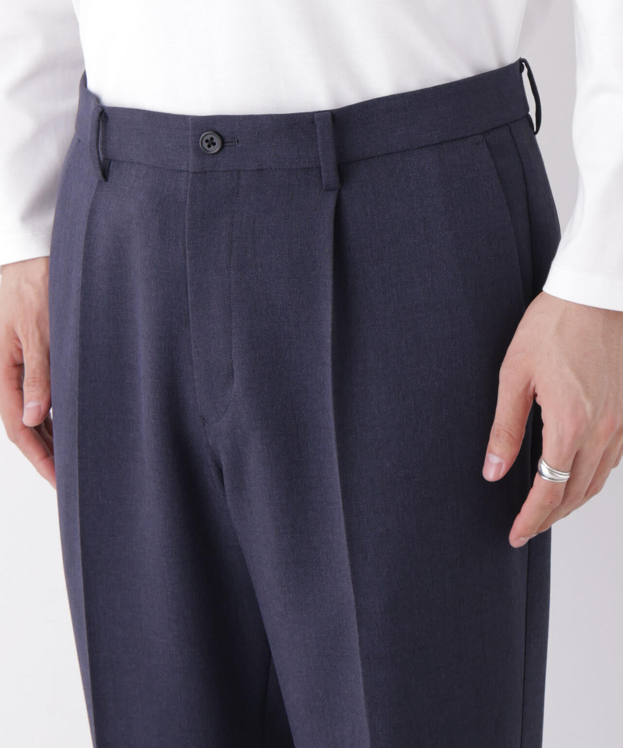 【大人気セットアップ】「Damerino」メランジエアシャークストレッチセットアップ/WASHABLE 6686218204