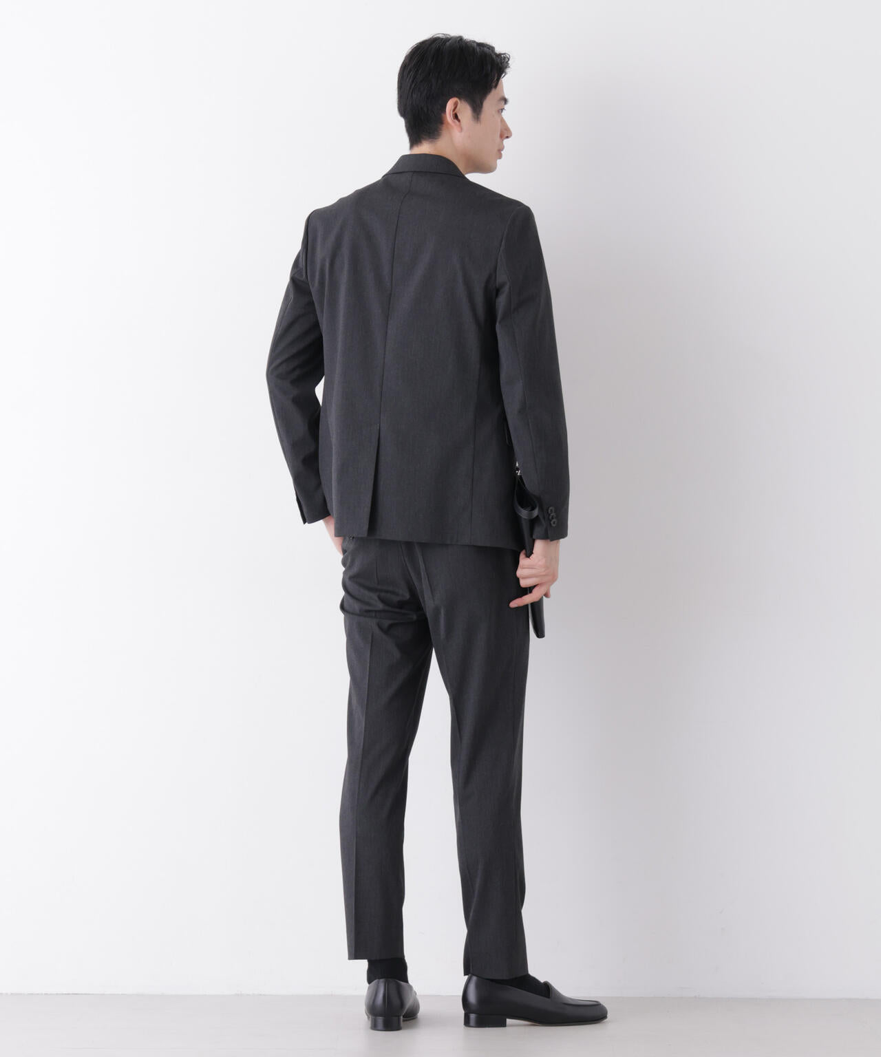 【大人気セットアップ】「Damerino」CARREMAN T/R ピンヘッドストレッチセットアップ/形態安定 6686218205