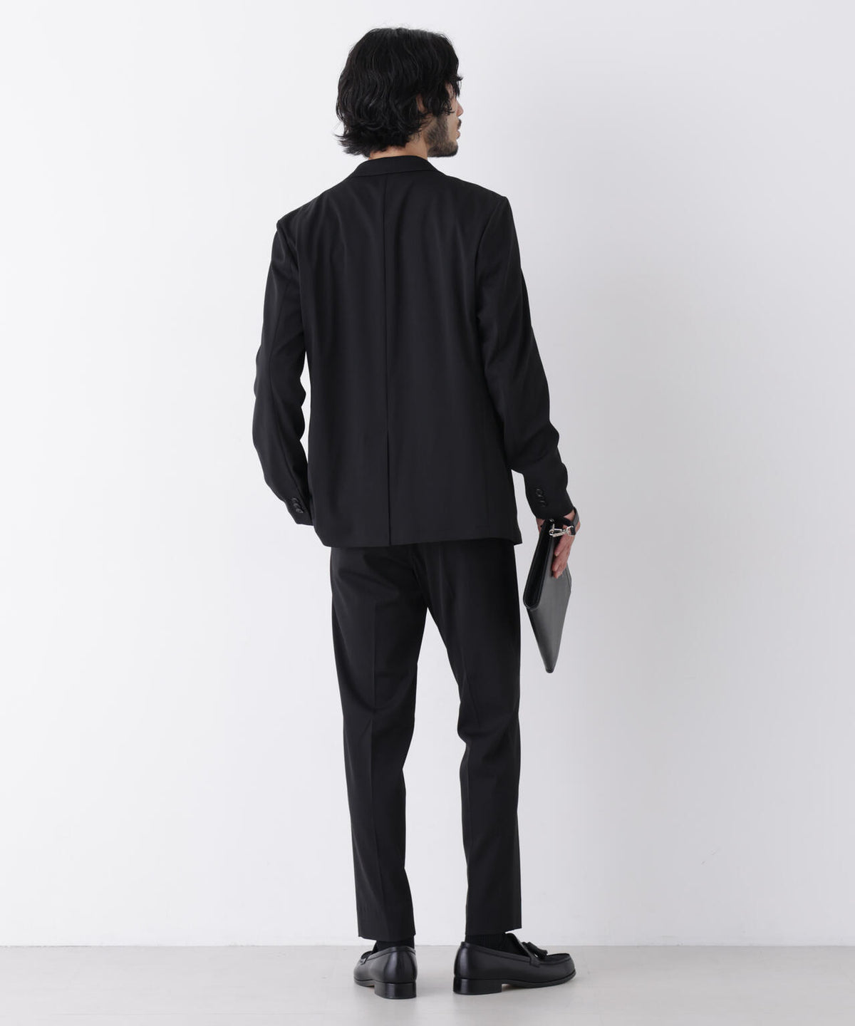 【オールシーズン対応可能】「Damerino」T/R パウダリー2WAYストレッチセットアップ 6686218207