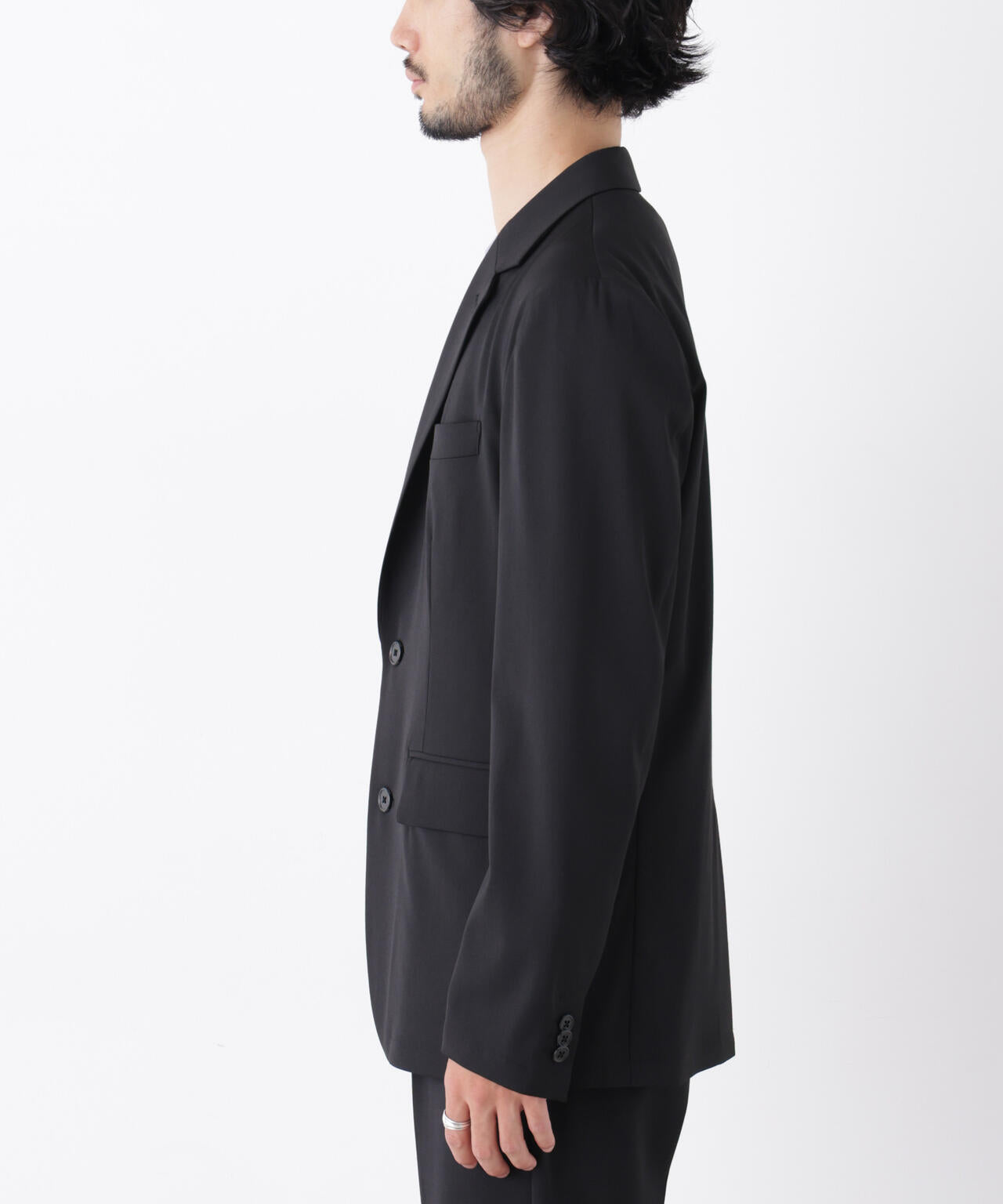 【大人気セットアップ】「Damerino」T/R パウダリー2WAYストレッチセットアップ 6686218207