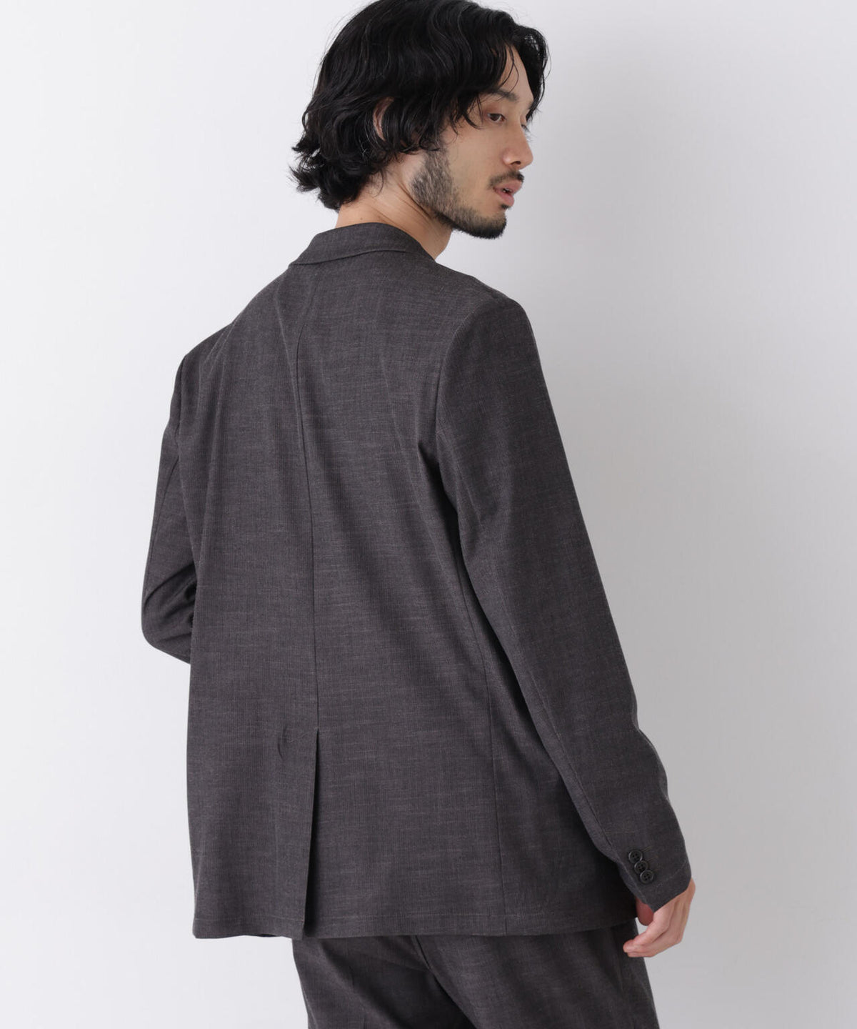 【オールシーズン対応可能】「Damerino」T/R パウダリー2WAYストレッチセットアップ 6686218207