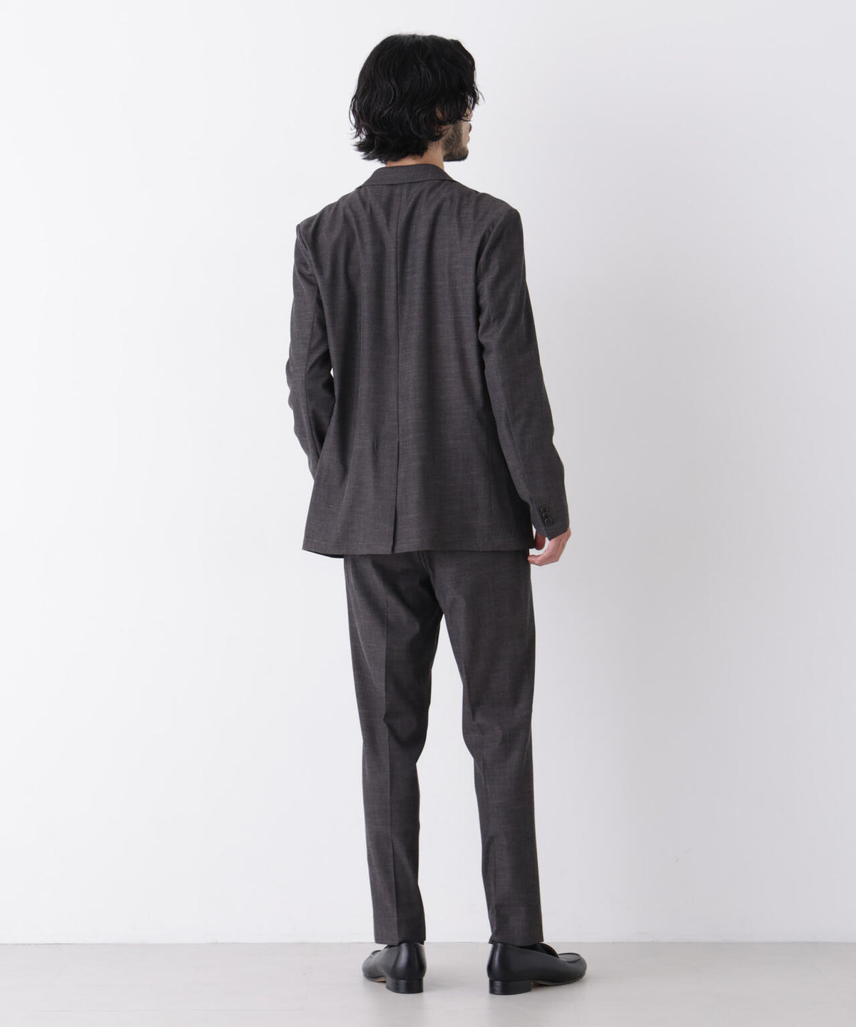 【オールシーズン対応可能】「Damerino」T/R パウダリー2WAYストレッチセットアップ 6686218207