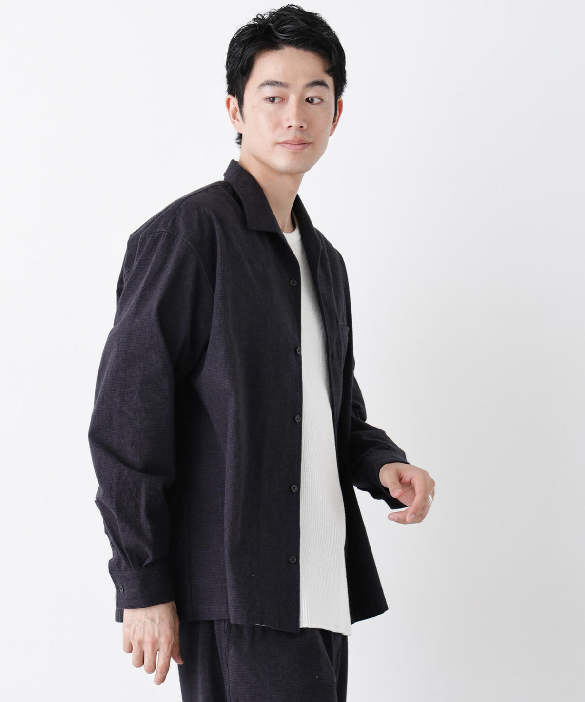 ソフトフランネルシャツ 6686220216