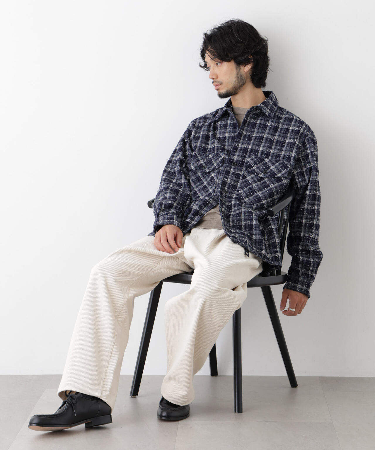 グレインネップCPOシャツ 6686220218