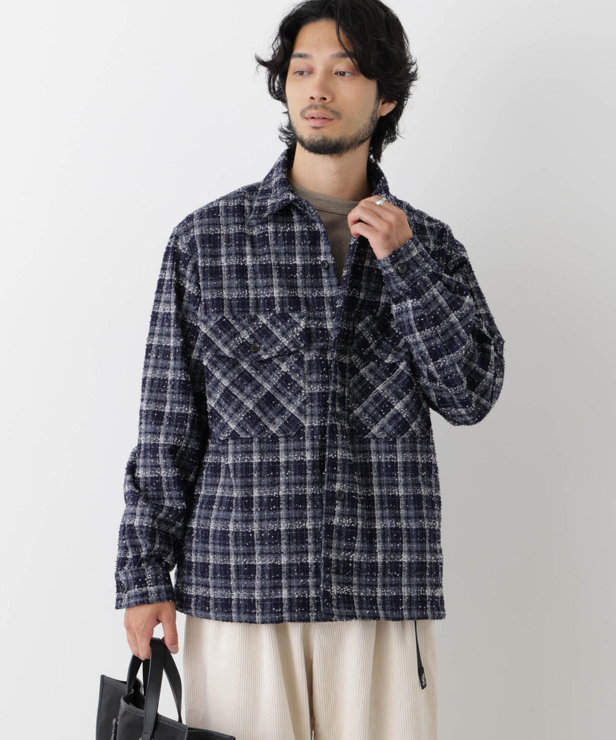 グレインネップCPOシャツ 6686220218