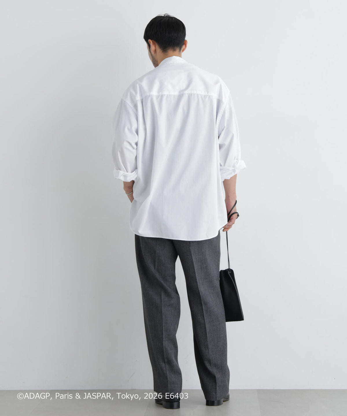 「OtoNANO」×SAVIGNAC レタードワイドシャツ 6686220220