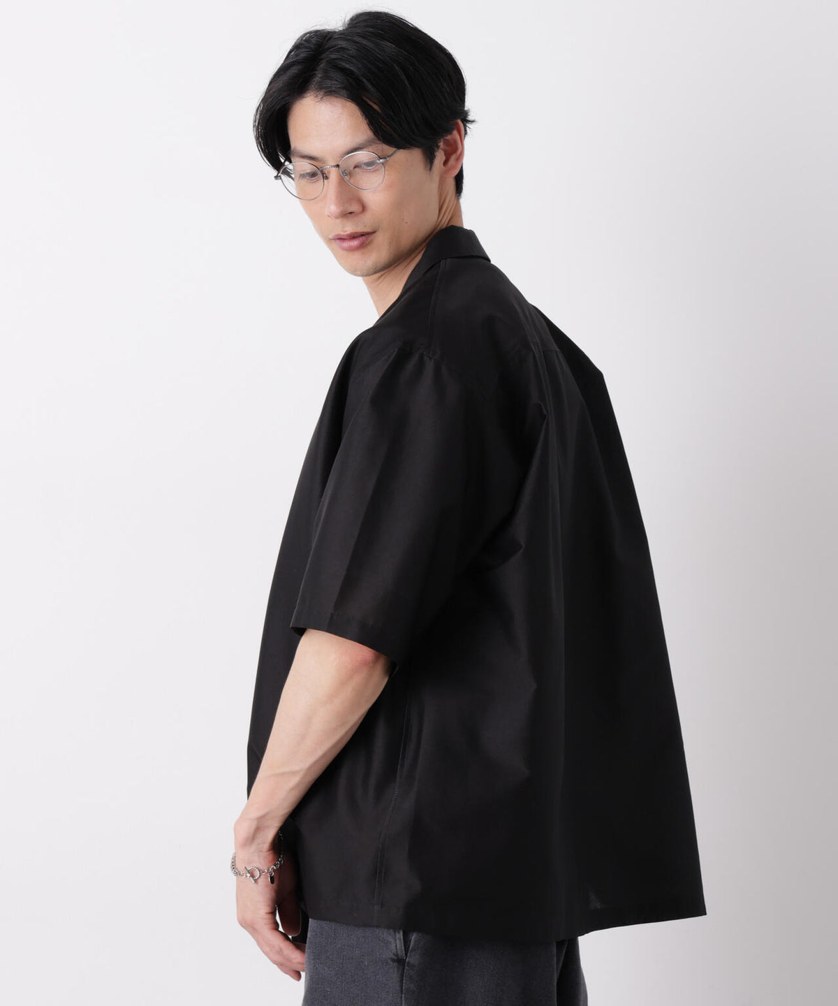 0 ZERO LAYER オープンカラーシャツ(セットアップ可) 6686221206