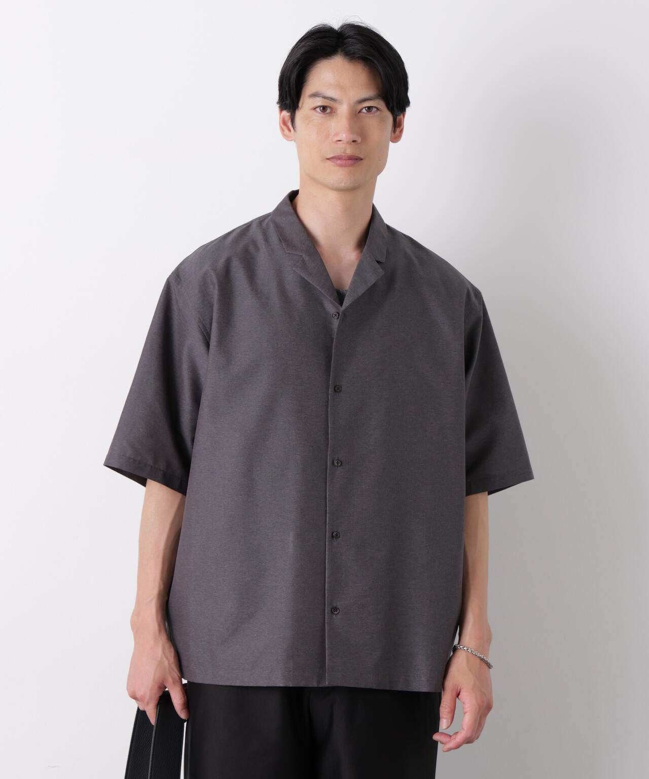 0 ZERO LAYER オープンカラーシャツ(セットアップ可) 6686221206