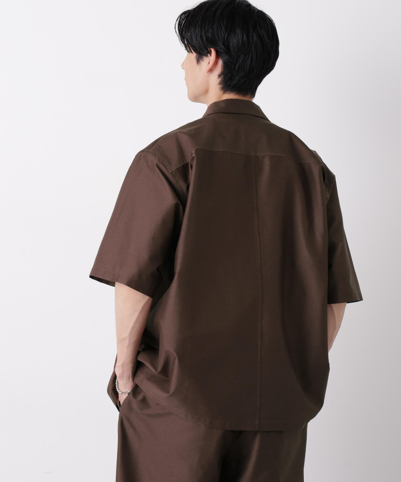 0 ZERO LAYER オープンカラーシャツ(セットアップ可) 6686221206