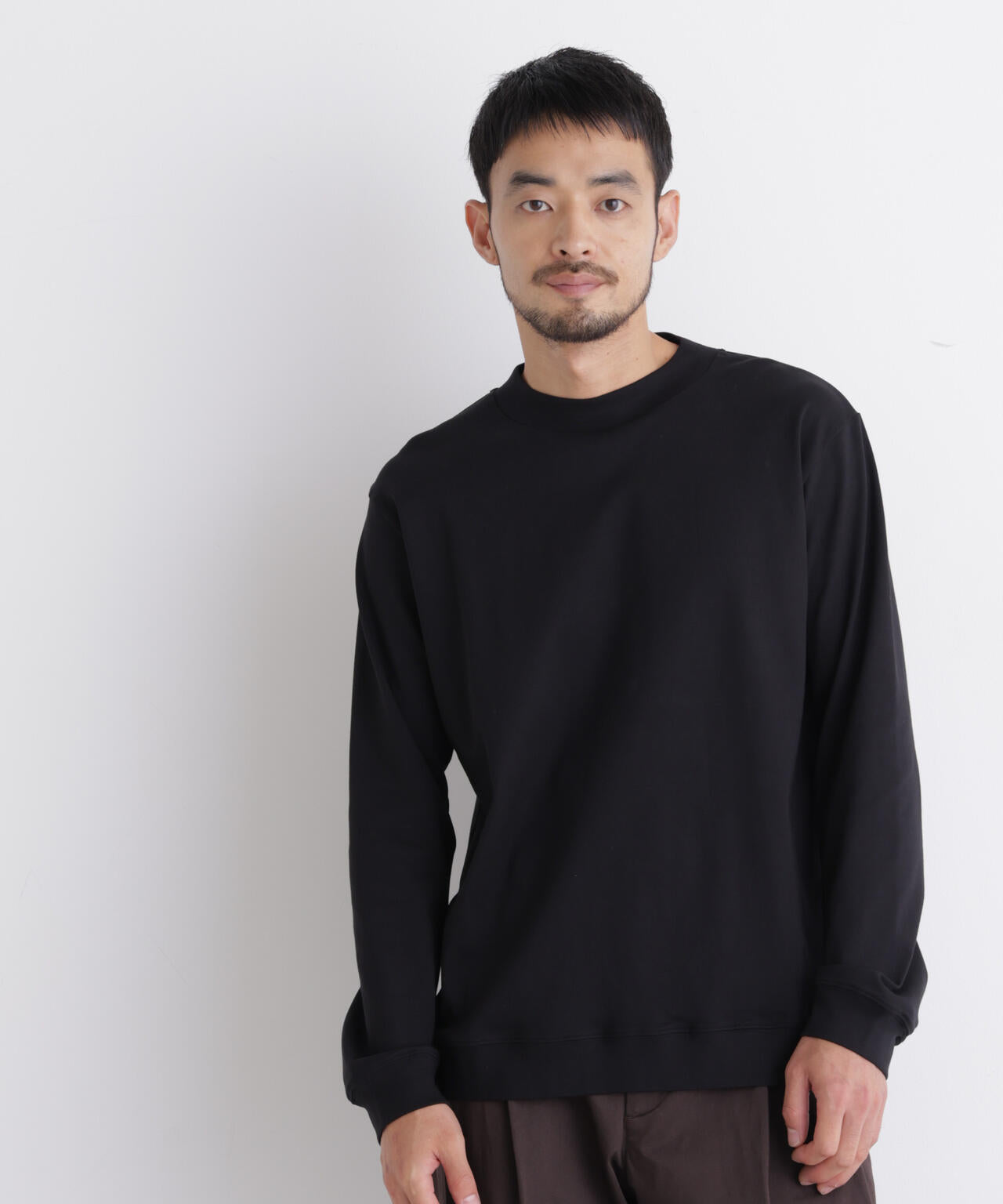 「FORMAL JERSEY」モックネックカットソー長袖 6686223205