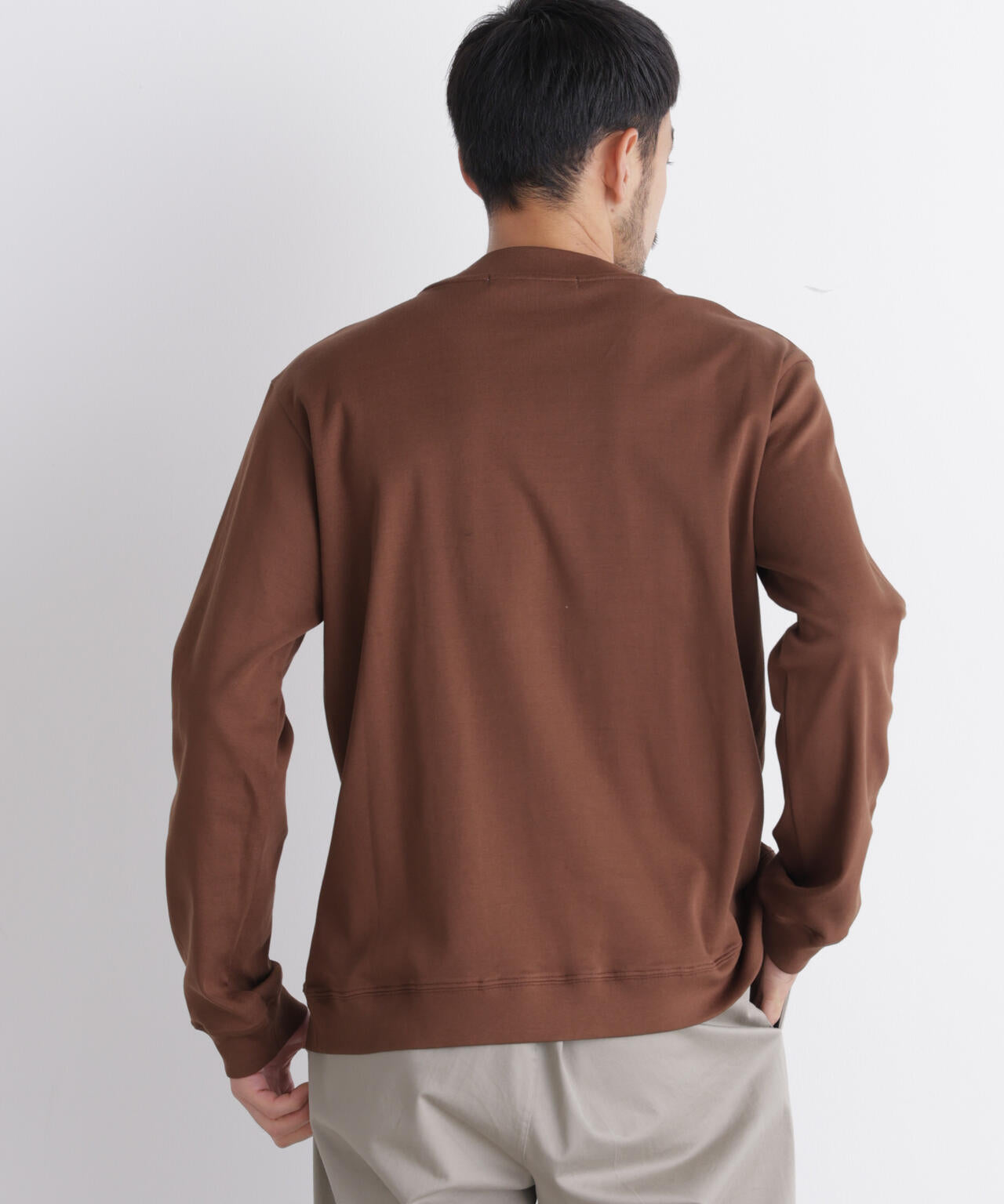 「FORMAL JERSEY」モックネックカットソー長袖 6686223205