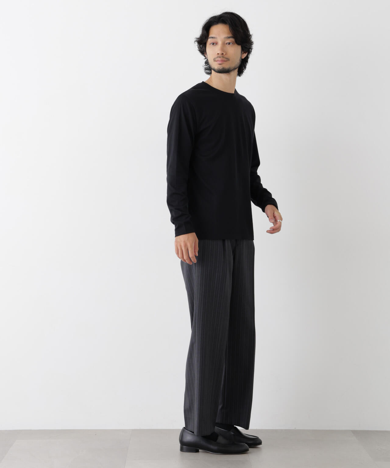 Anti Soaked(R) 汗染み防止 クルーネックTシャツ 6686223221