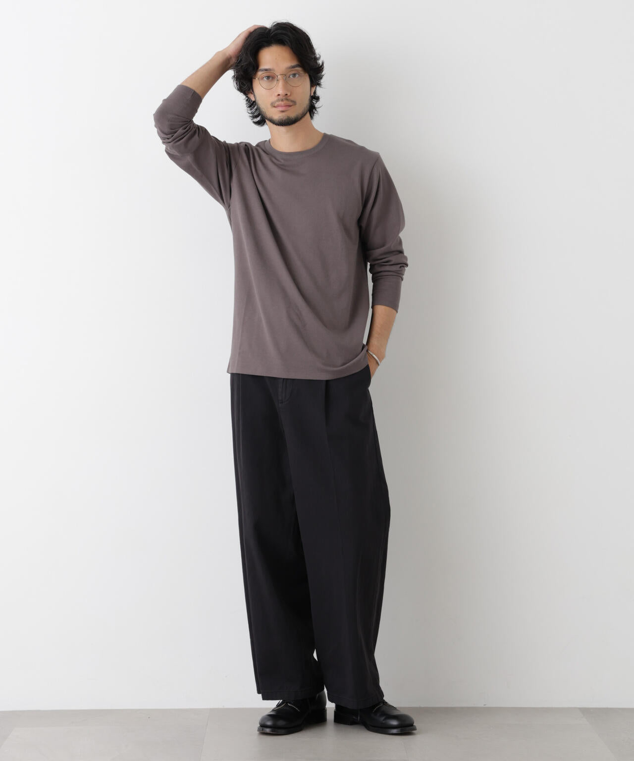 Anti Soaked(R) 汗染み防止 クルーネックTシャツ 6686223221
