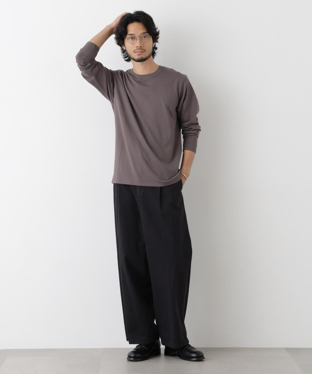 Anti Soaked(R) 汗染み防止 クルーネックTシャツ 6686223221