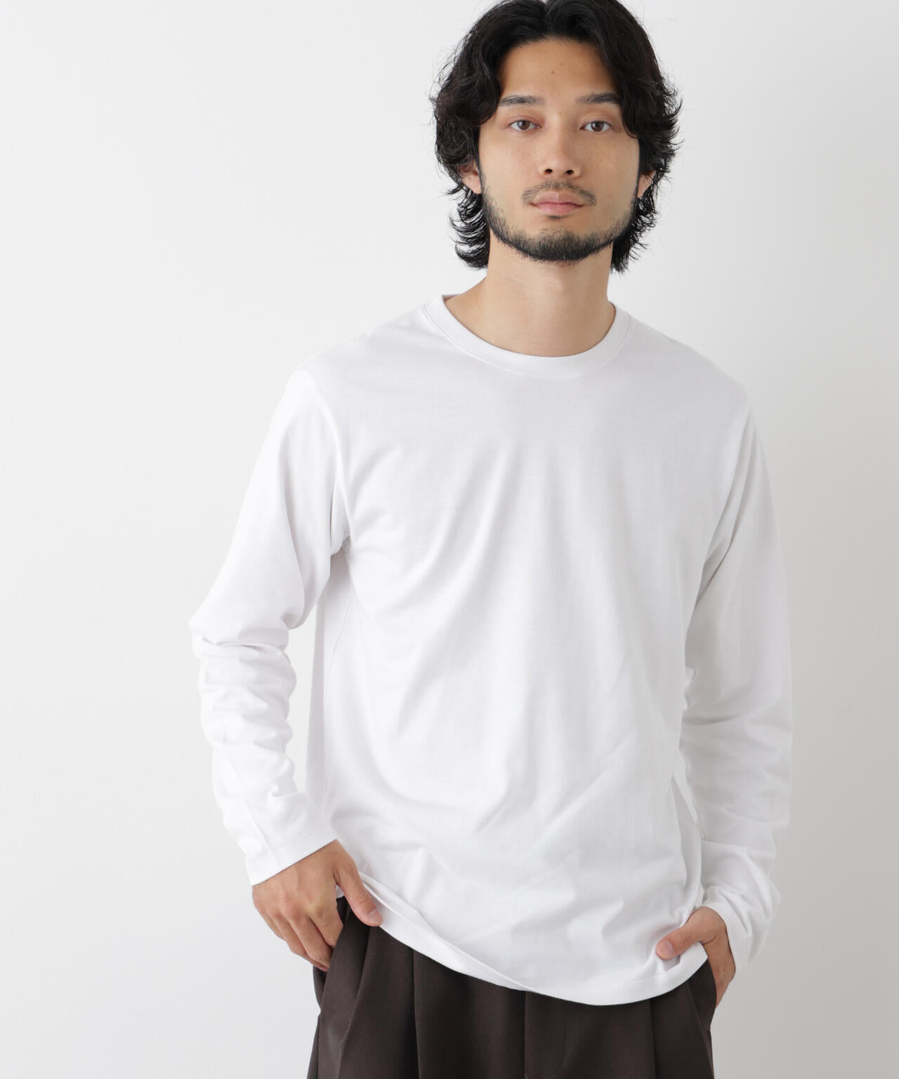 Anti Soaked(R) 汗染み防止 クルーネックTシャツ 6686223221