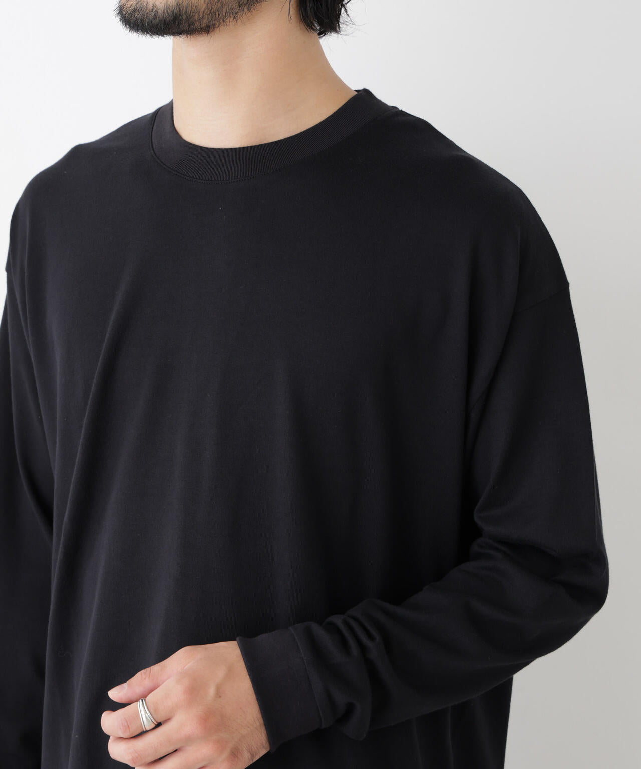 Anti Soaked(R) 汗染み防止 ビッグTシャツ 長袖 6686223222