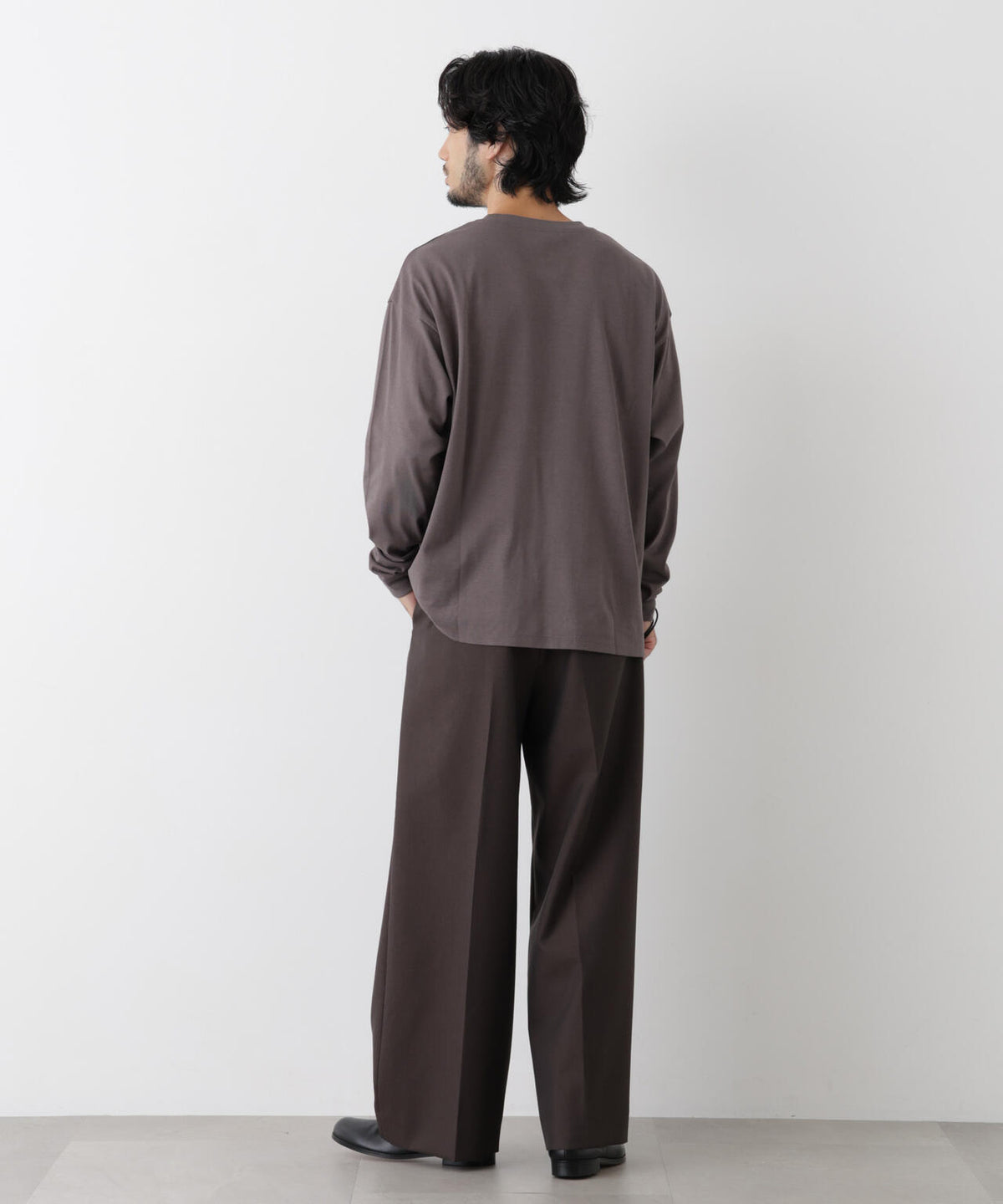 Anti Soaked(R) 汗染み防止 ビッグTシャツ 長袖 6686223222