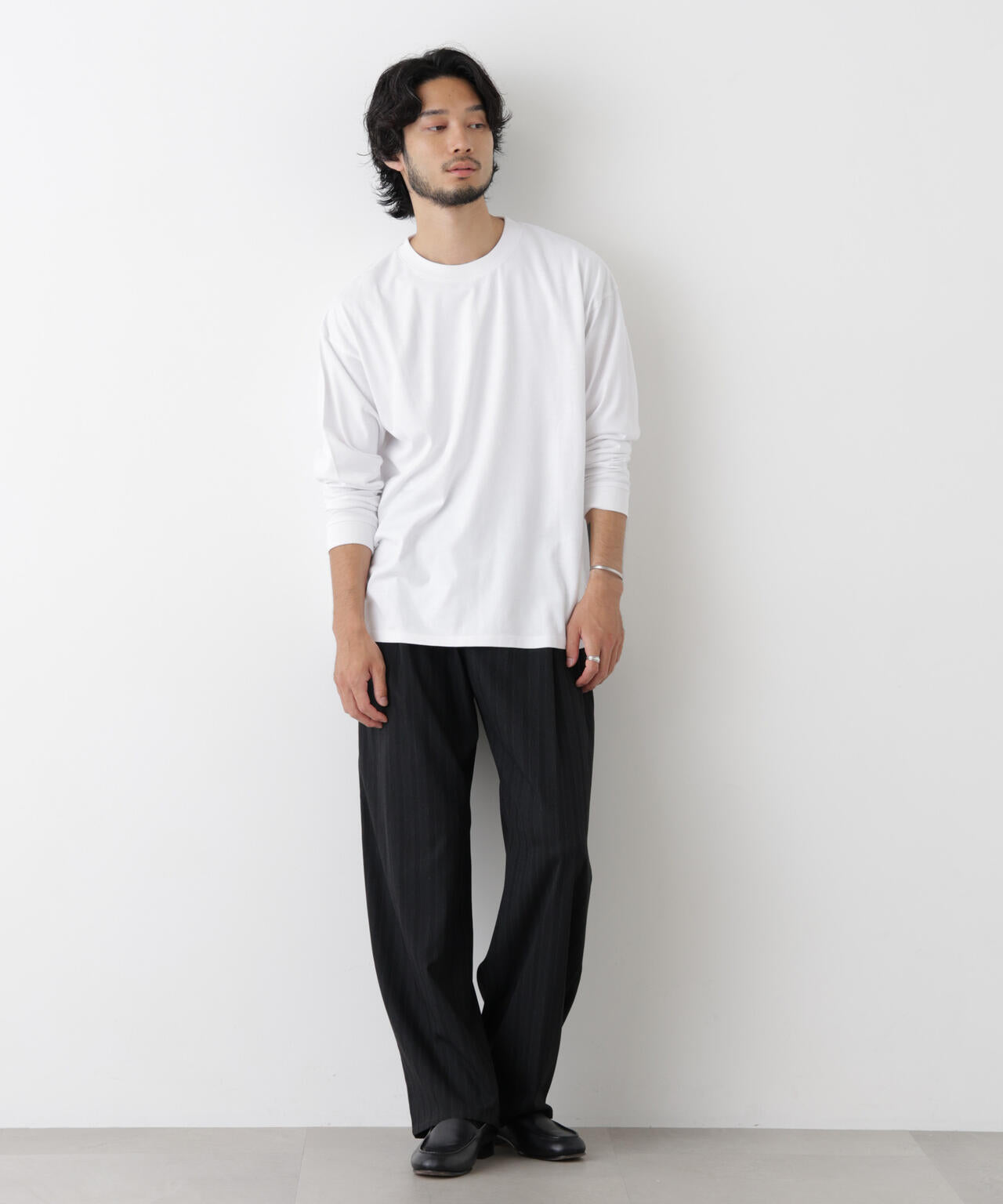 Anti Soaked(R) 汗染み防止 ビッグTシャツ 長袖 6686223222