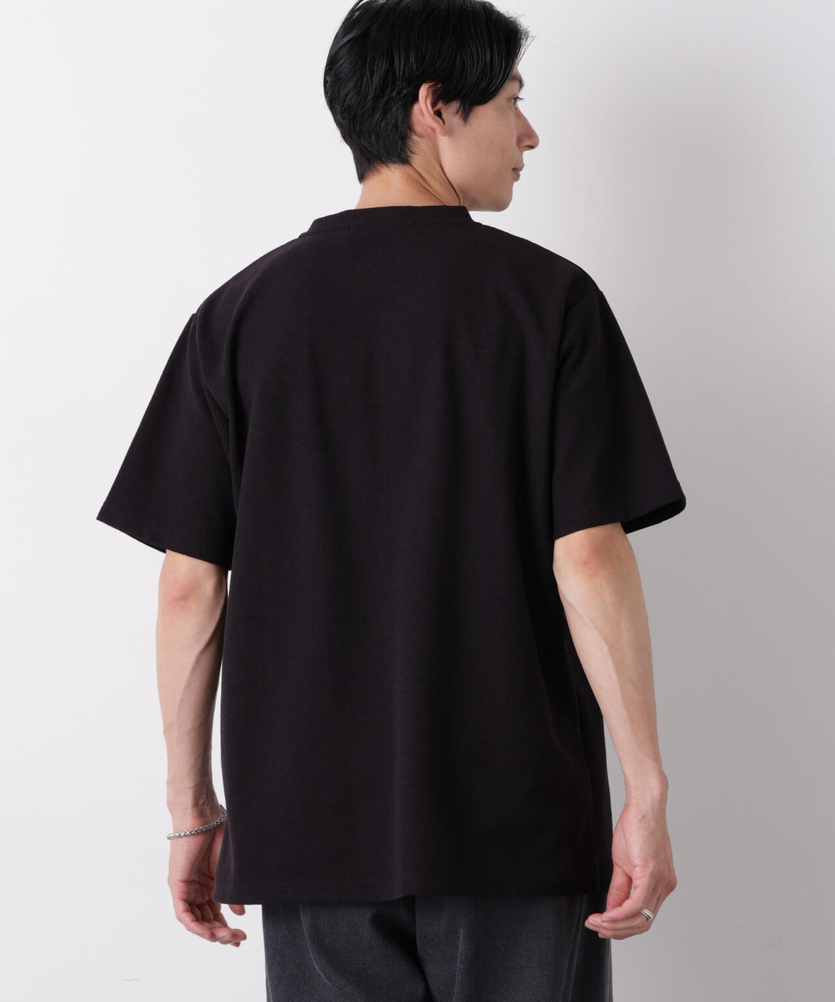 マイクロパイル クルーネックTシャツ 吸水速乾(セットアップ可) 6686224210