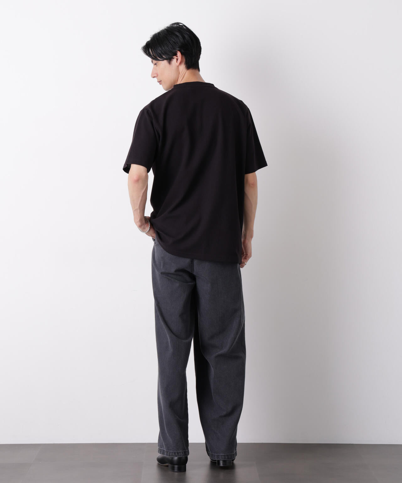 マイクロパイル クルーネックTシャツ 吸水速乾(セットアップ可) 6686224210