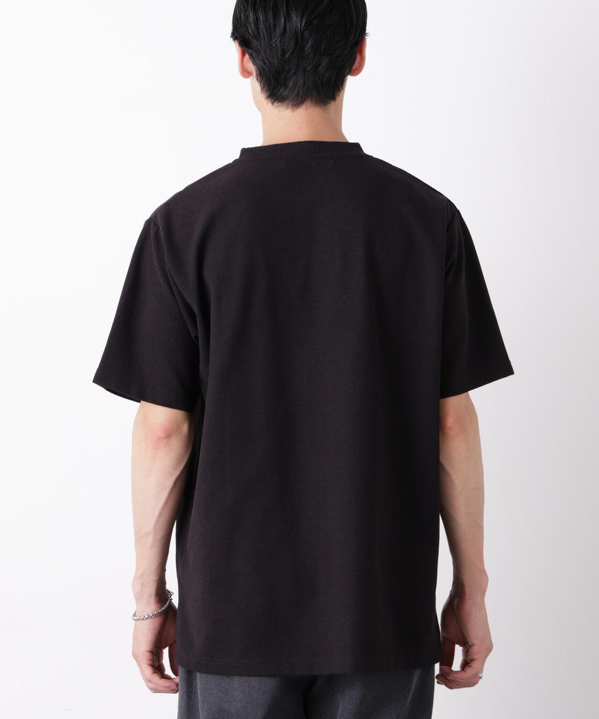 マイクロパイル クルーネックTシャツ 吸水速乾(セットアップ可) 6686224210