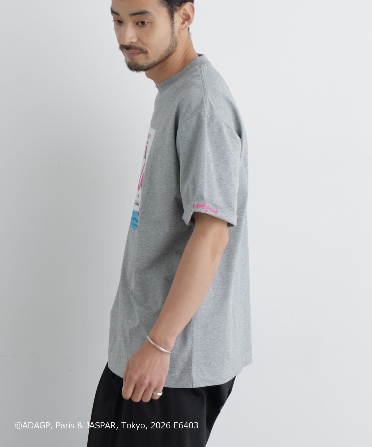 「OtoNANO」×SAVIGNAC プリントTシャツ 6686224216