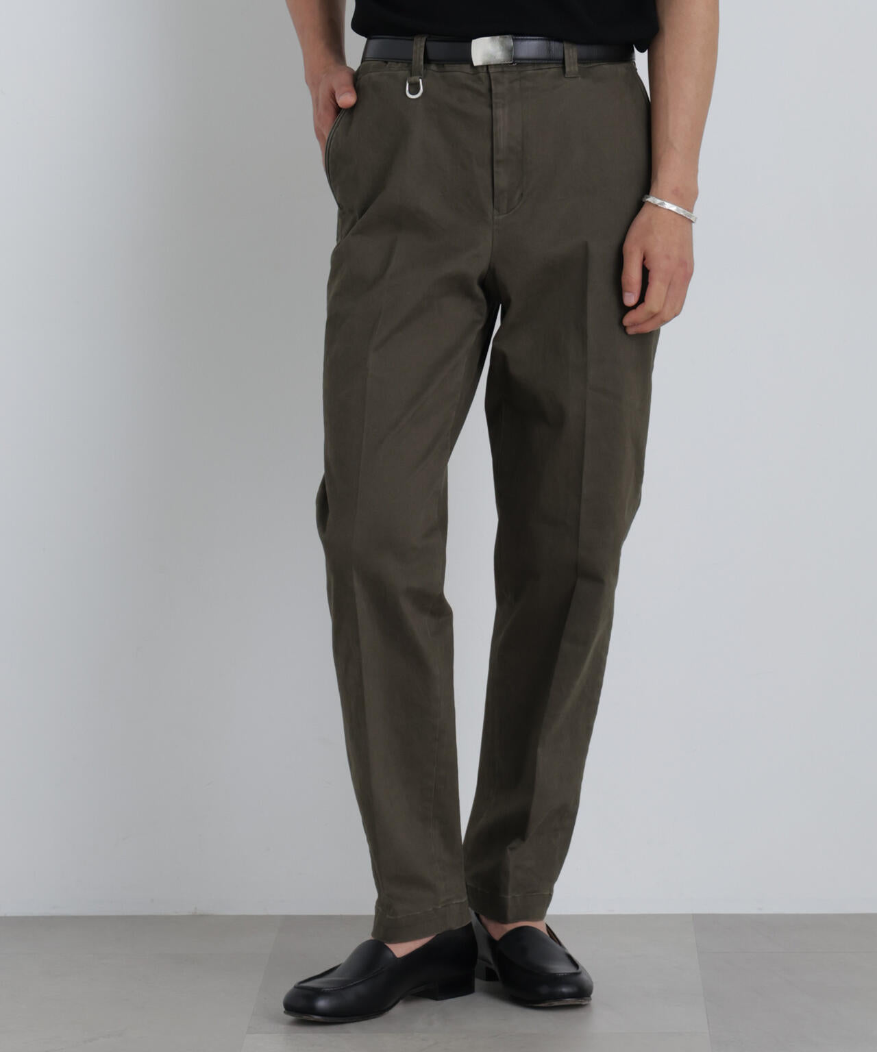 NewOnTrousers フェードサテンSlim テーパー 6686227202