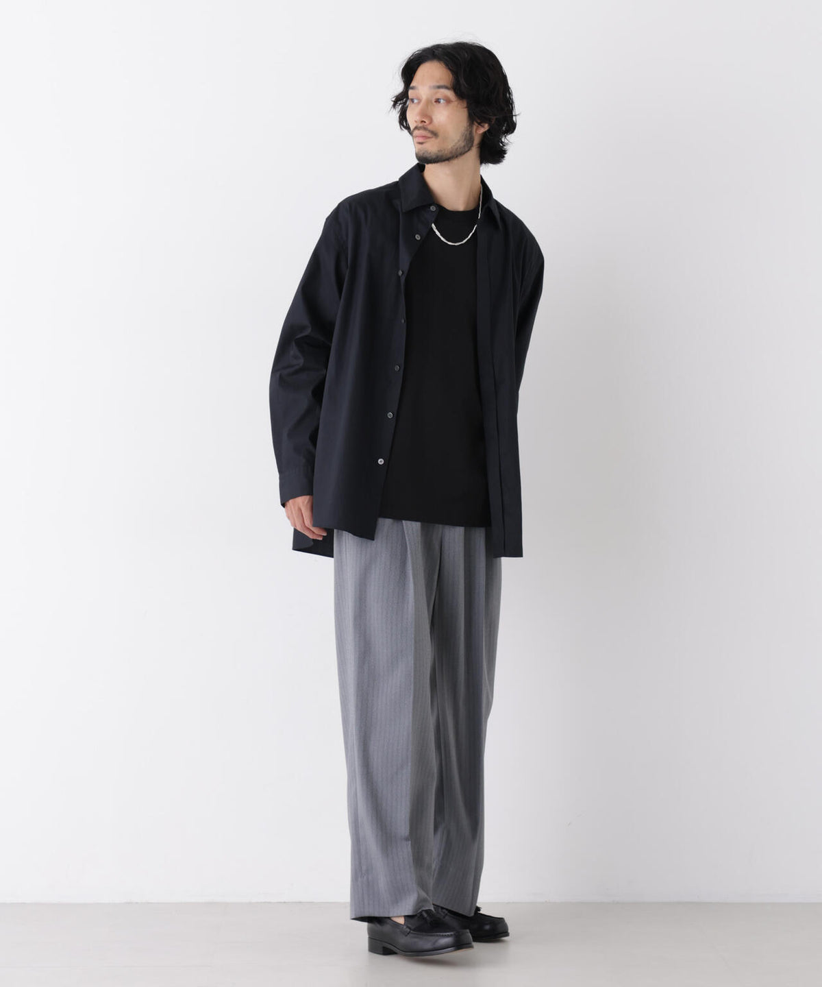 「OtoNANO」 ヘリンボンワイドイージースラックス 6686227204