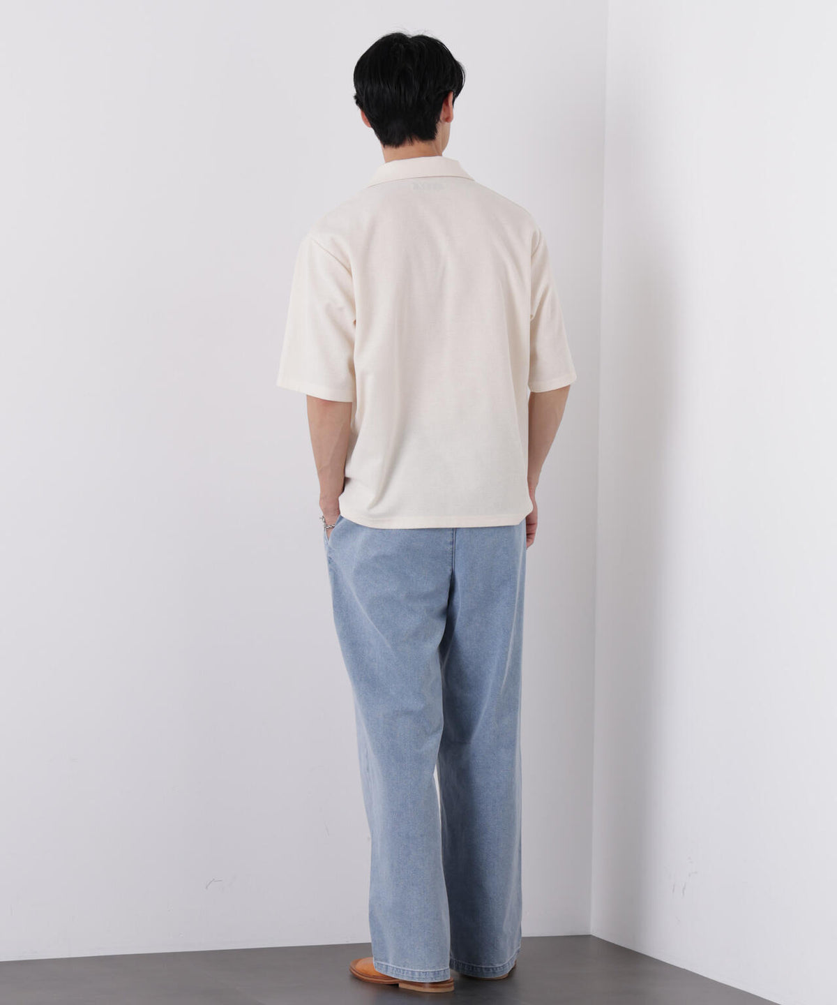COOLLY DENIM ワイドイージーパンツ(接触冷感) 6686227205